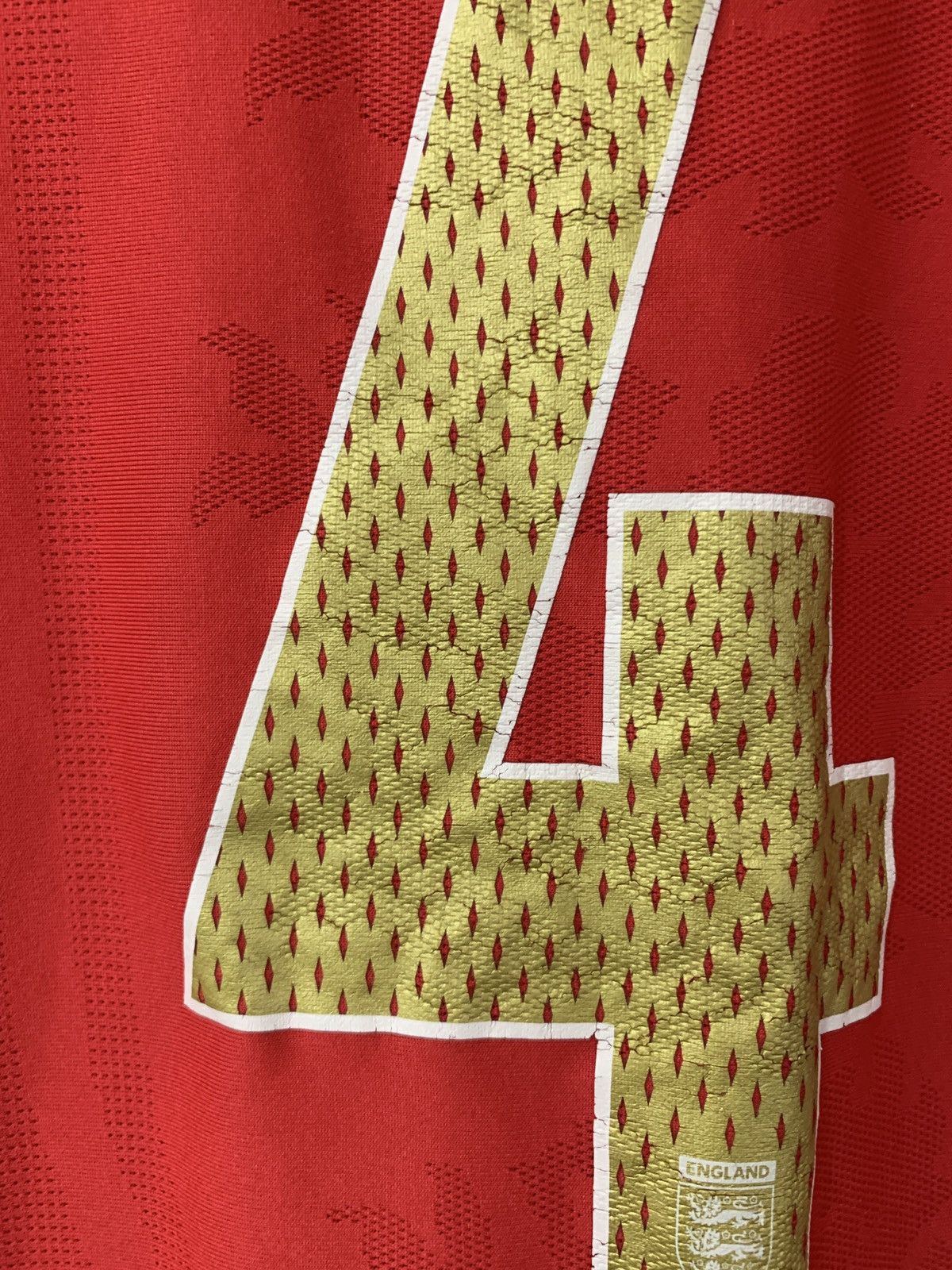 Umbro × Vintage England 2006 Away Football Shirt Umbro Vintage GERRARD #4 Size US S / EU 44-46 / 1 - 8 Thumbnail