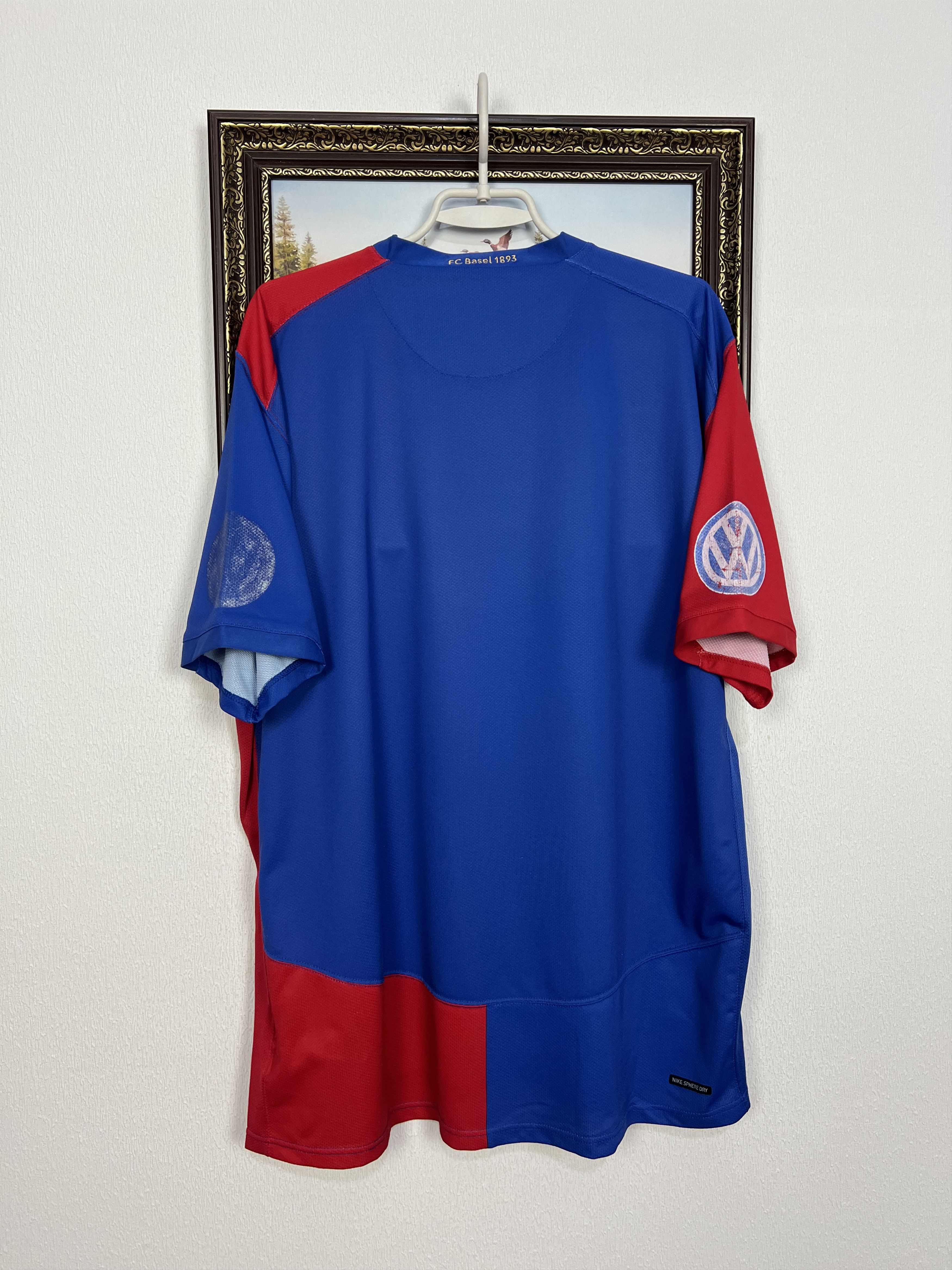 Nike Basel 1893 Home football shirt Soccer Jersey Trikot Rare Size US XXL / EU 58 / 5 - 9 Thumbnail