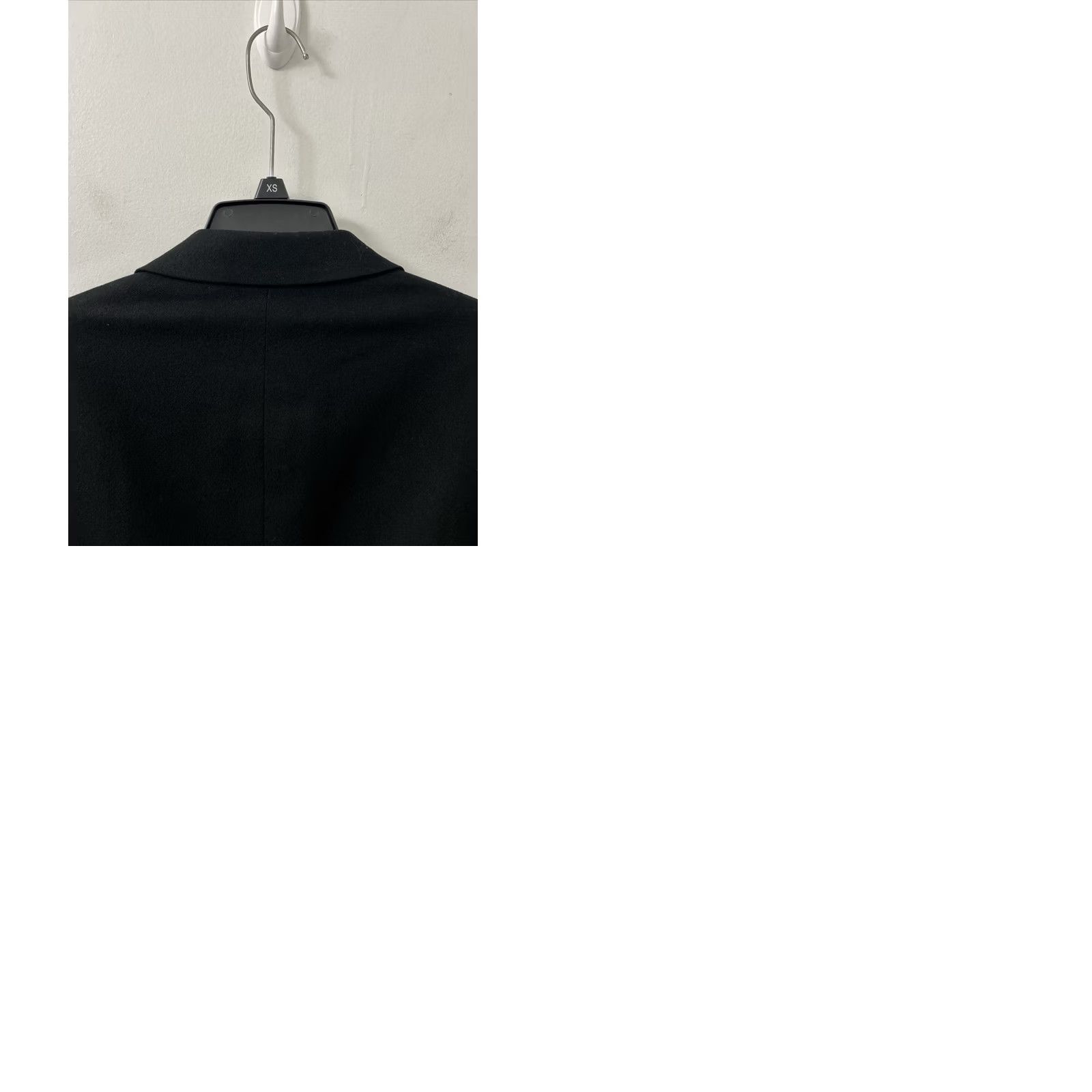J.Crew VINTAGE J. Crew Blazer Mens 42L Black Wool Blend 3-Button Notch Lapel Single-Breasted Tuxedo Jacket USA Size 42R - 9 Thumbnail