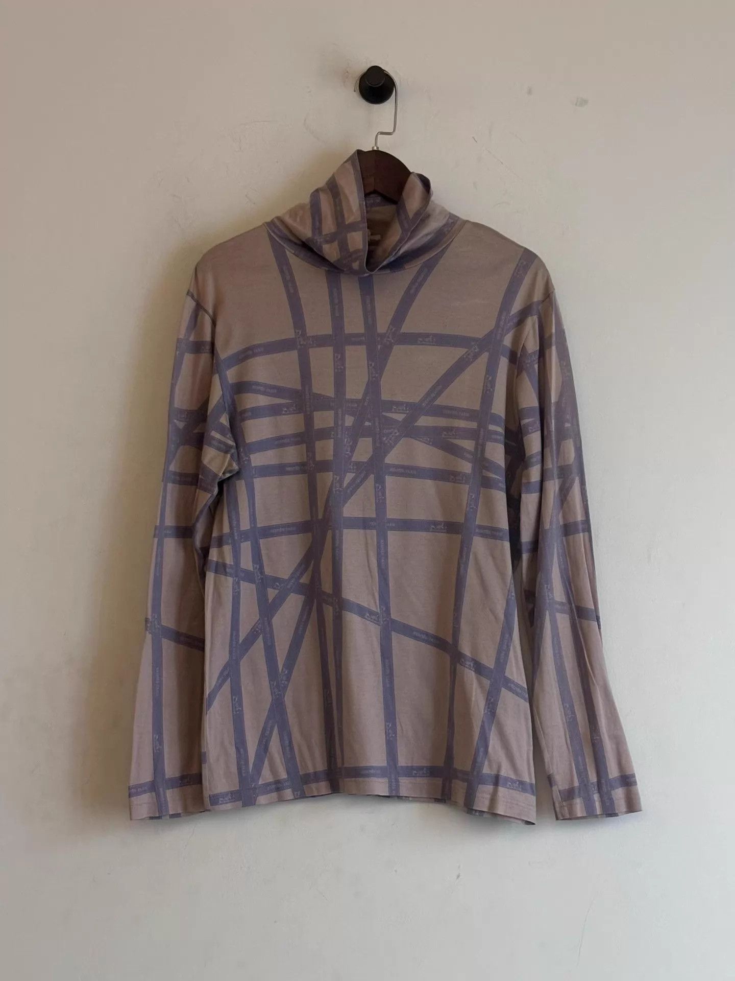 Hermes Hermes Margiela Era All-Over Print Turtleneck T-Shirt M Size M / US 6-8 / IT 42-44 - 1 Thumbnail