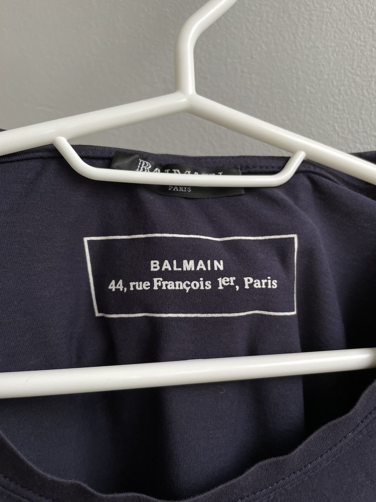 Balmain Big logo T Shirt Tee