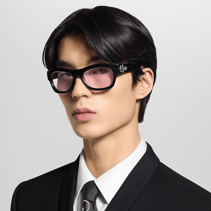 Louis Vuitton LV Frog Round Square Sunglasses Size ONE SIZE - 4 Thumbnail