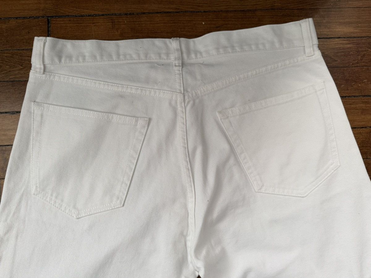 Maison Margiela AW23 Line 10 white denim jeans, size 34, made in Italy Size US 34 / EU 50 - 15 Thumbnail