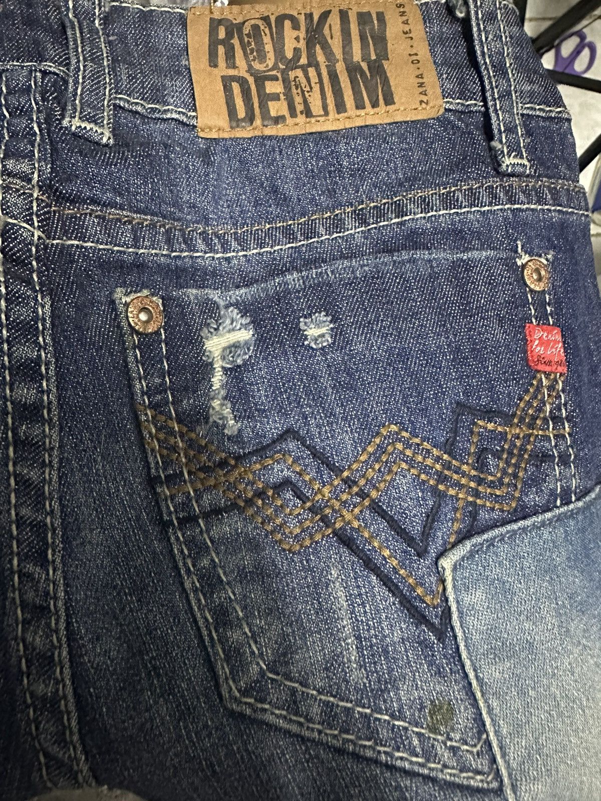 Other Vintage Zana Di Jeans Size 26" / US 2 / IT 38 - 6 Thumbnail
