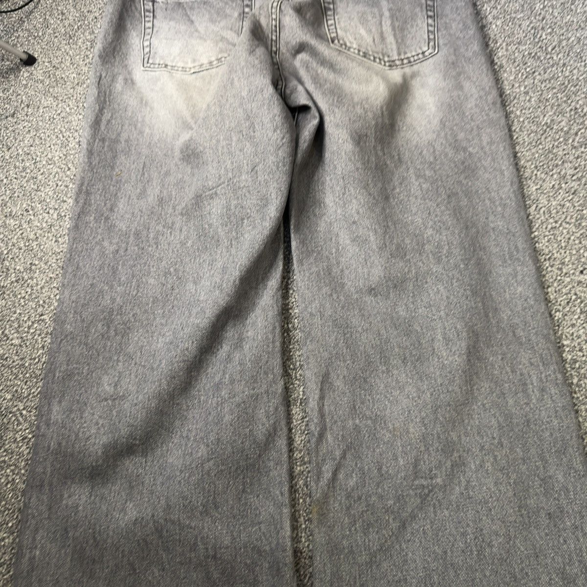 Japanese Brand Avant Garde Baggy Fatalism Black Wild Destroyed Wide Fit Size US 34 / EU 50 - 7 Thumbnail