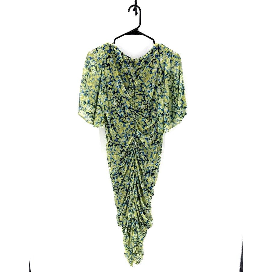 Other Saunders Collective floral mesh ruched midi dress size 10 Size L / US 10 / IT 46 - 3 Thumbnail
