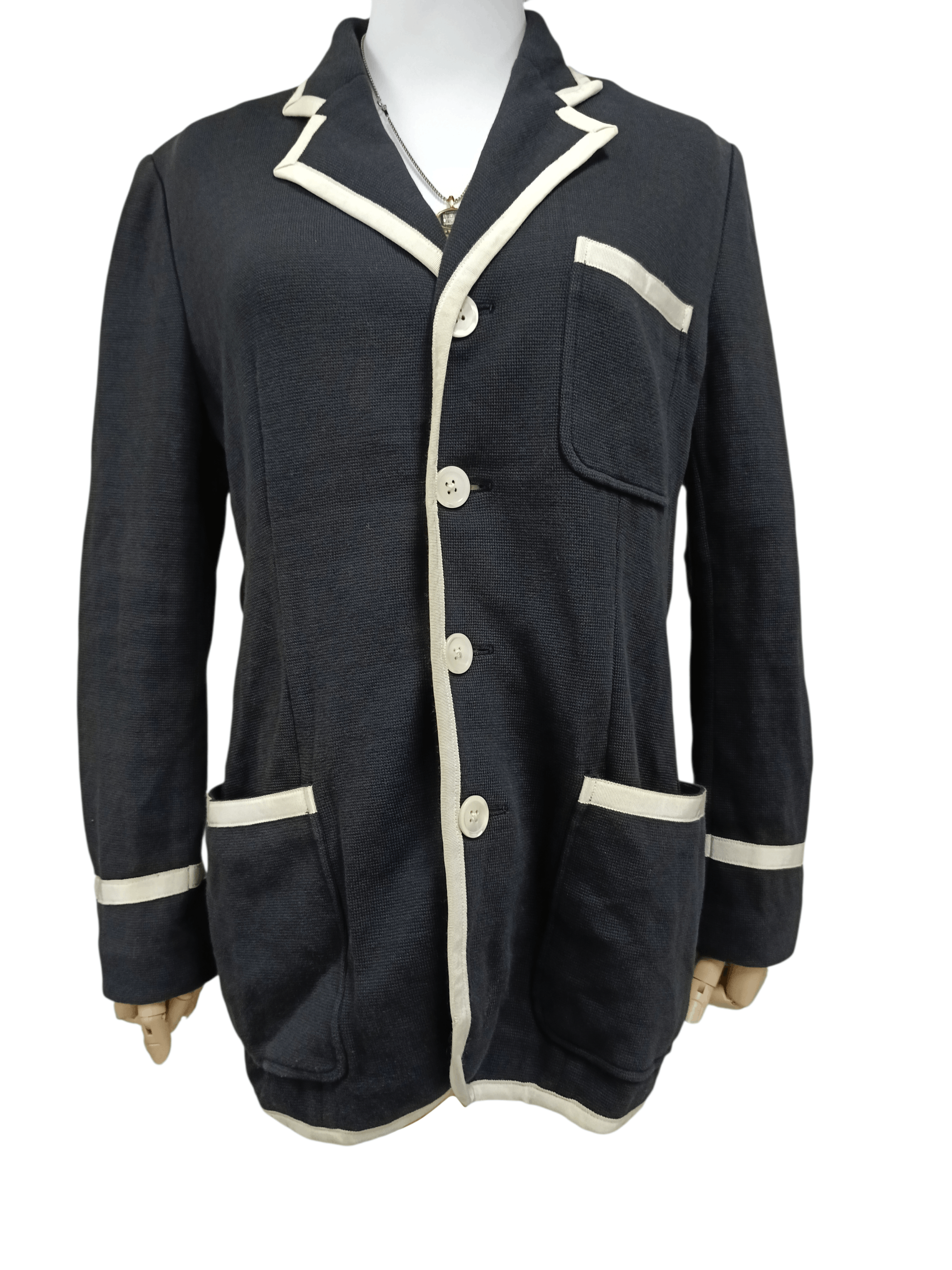 Polo Ralph Lauren POLO RALPH LAUREN KNIT BLAZER Size US S / EU 44-46 / 1 - 1 Thumbnail