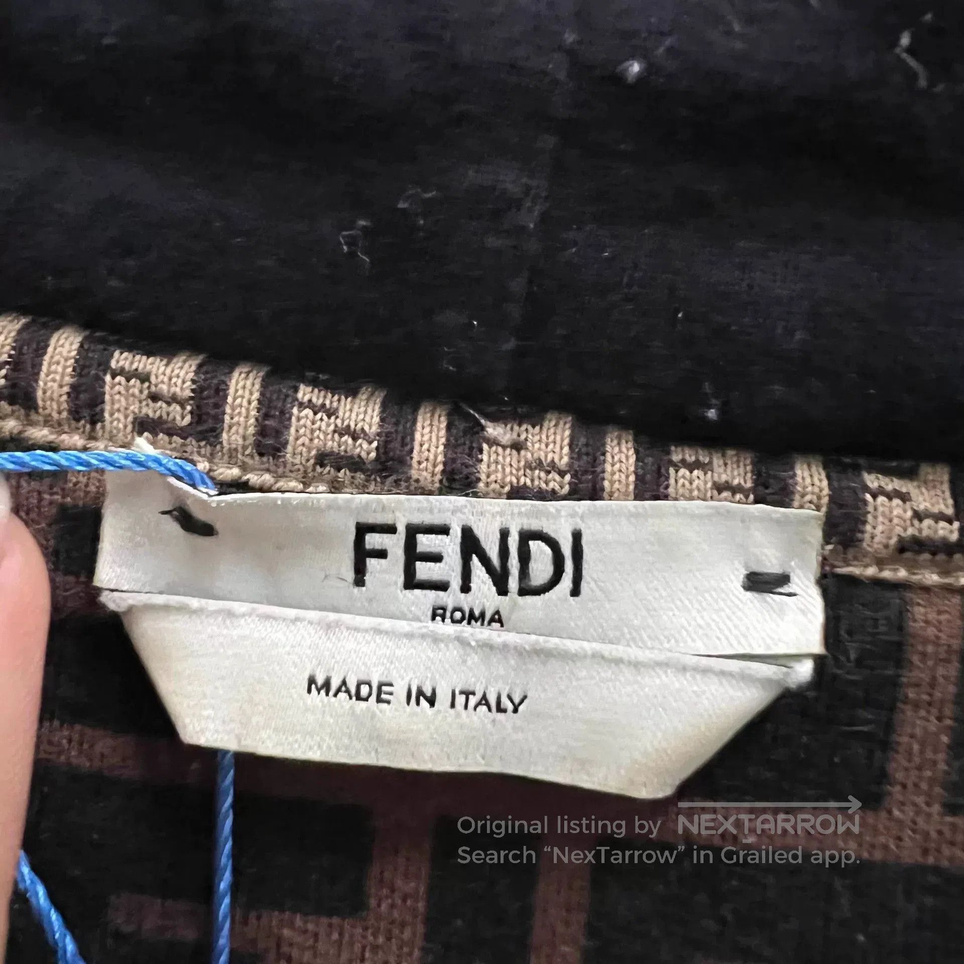 Fendi fendi all-over logo hoodie size small. Size S / US 4 / IT 40 - 2 Thumbnail