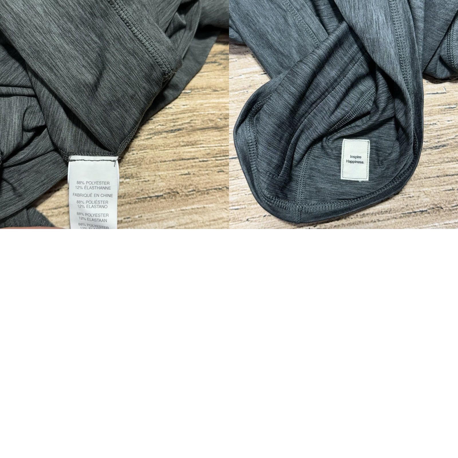 Vuori Vuori Shirt Mens XL Gray Ease Performance 1/2 Zip Pullover Golf Activewear Casual Moderate Weight Size US XL / EU 56 / 4 - 8 Thumbnail