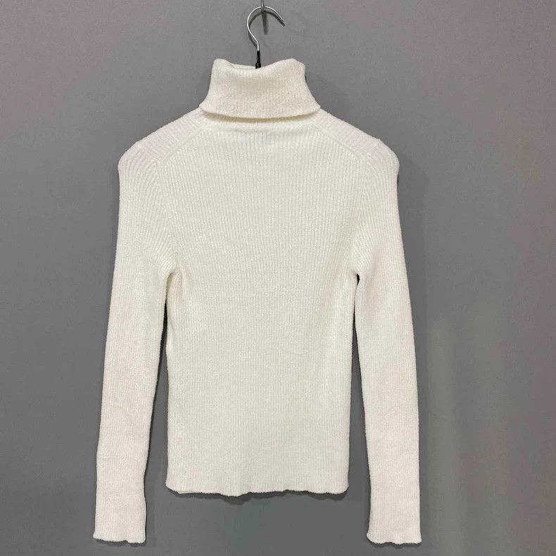 Chanel Chanel White turtleneck knitted sweater 2504-Nextarrow Size XS / US 0-2 / IT 36-38 - 3 Thumbnail