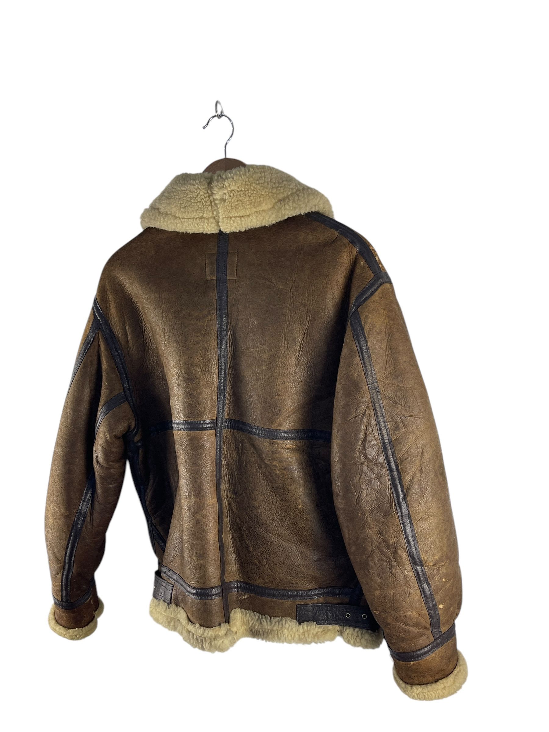 Avirex Vintage Avirex B 3 U.S Army Air Force Sheepskin Jacket Size US S / EU 44-46 / 1 - 7 Thumbnail