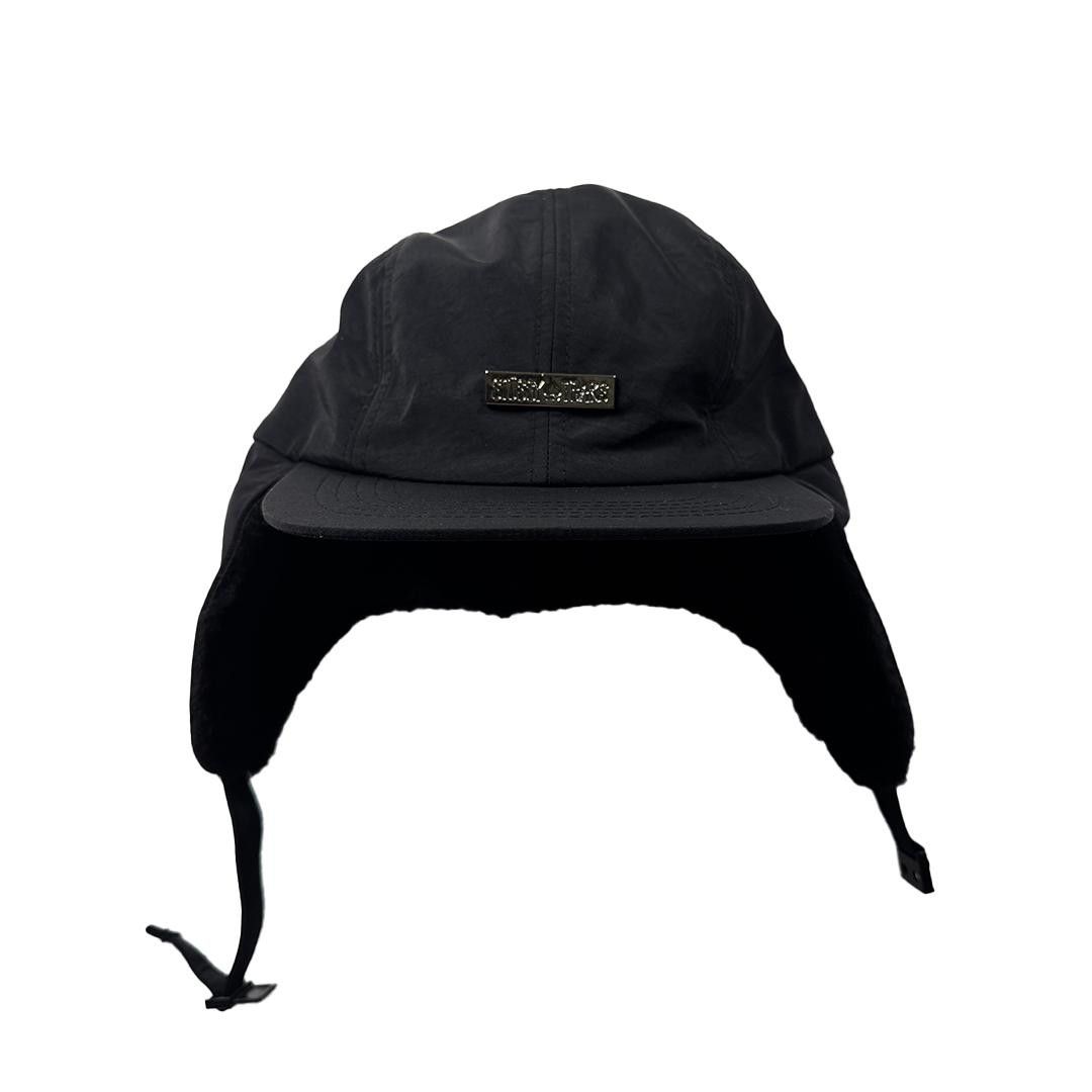 stussy × Denim Tears EARFLAP CAP Buy Denim Tears x Stussy Elmer Earflap Cap 'Black' - 195292671233