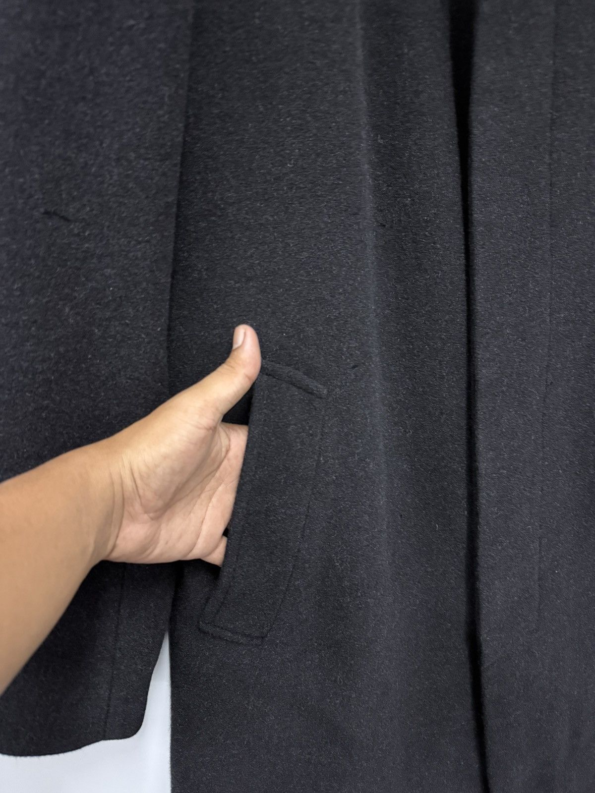 Issey Miyake 🔥 ISSEY MIYAKE iM PRODUCT WOOL HOODIE LONG COAT - M Size US L / EU 52-54 / 3 - 5 Thumbnail