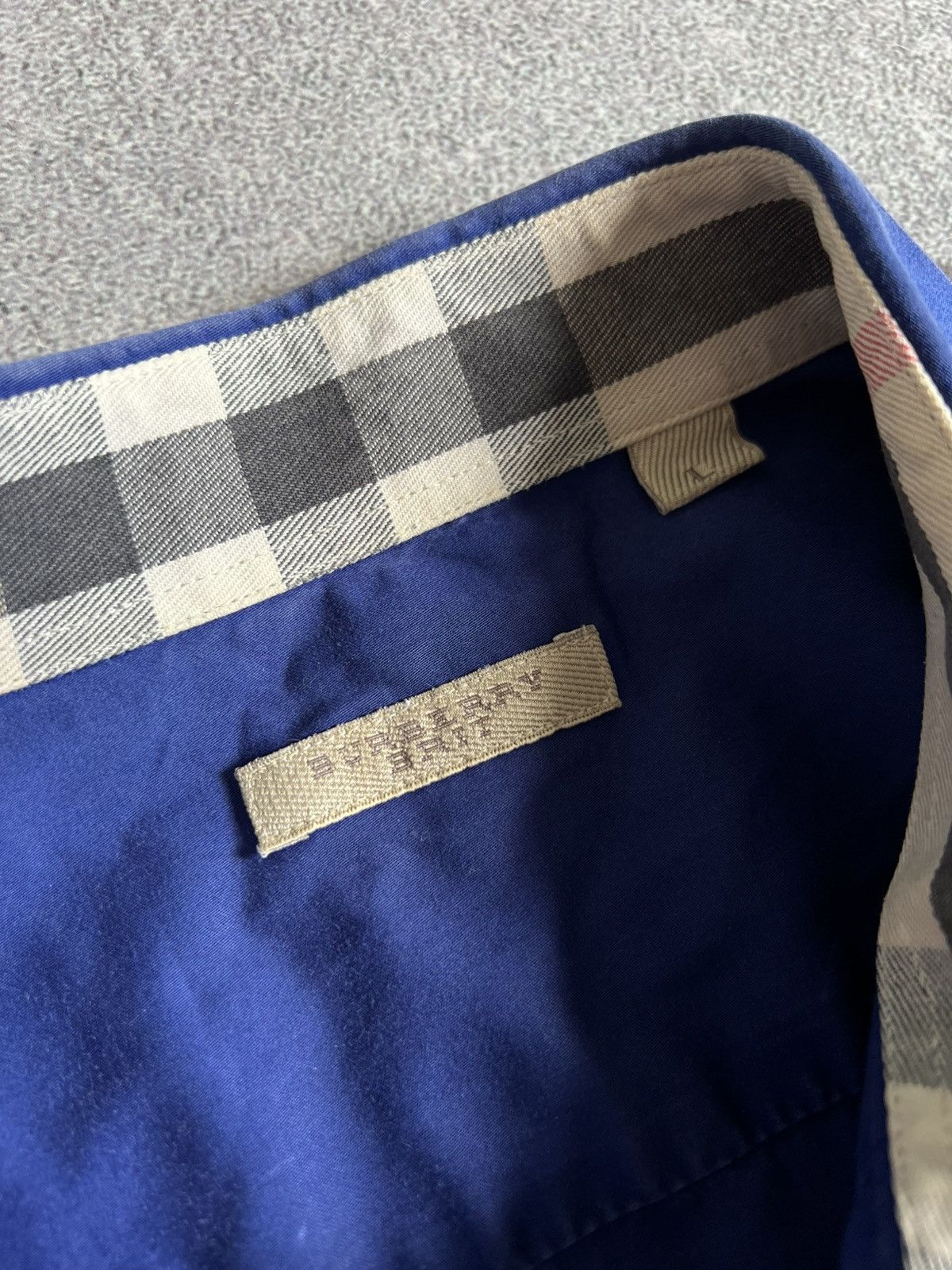 Burberry Burberry Brit Button Up Cotton Shirt Long Sleeve Size L Size L / US 10 / IT 46 - 6 Thumbnail