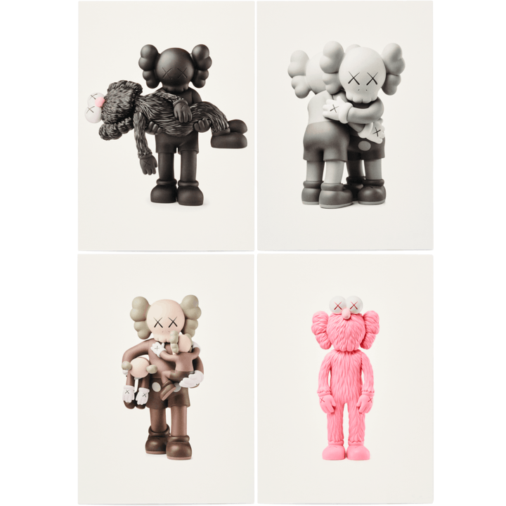 Kaws KAWS NGV Vinyl Toys Postcard Set of 4 - Gone Together Clean Size ONE SIZE - 1 Thumbnail