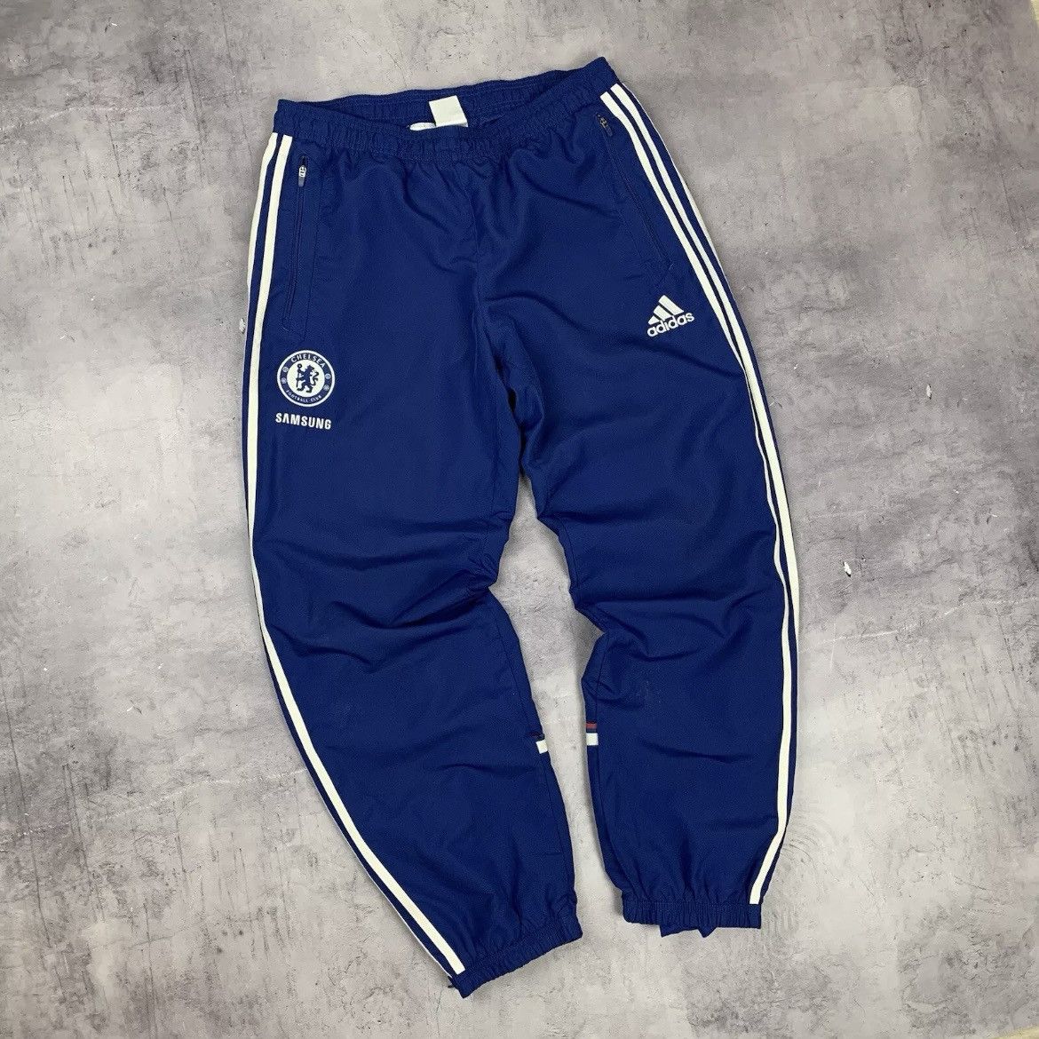 Adidas Rare! Adidas Chelsea Soccer Nylon Track Pants Size US 32 / EU 48 - 1 Thumbnail