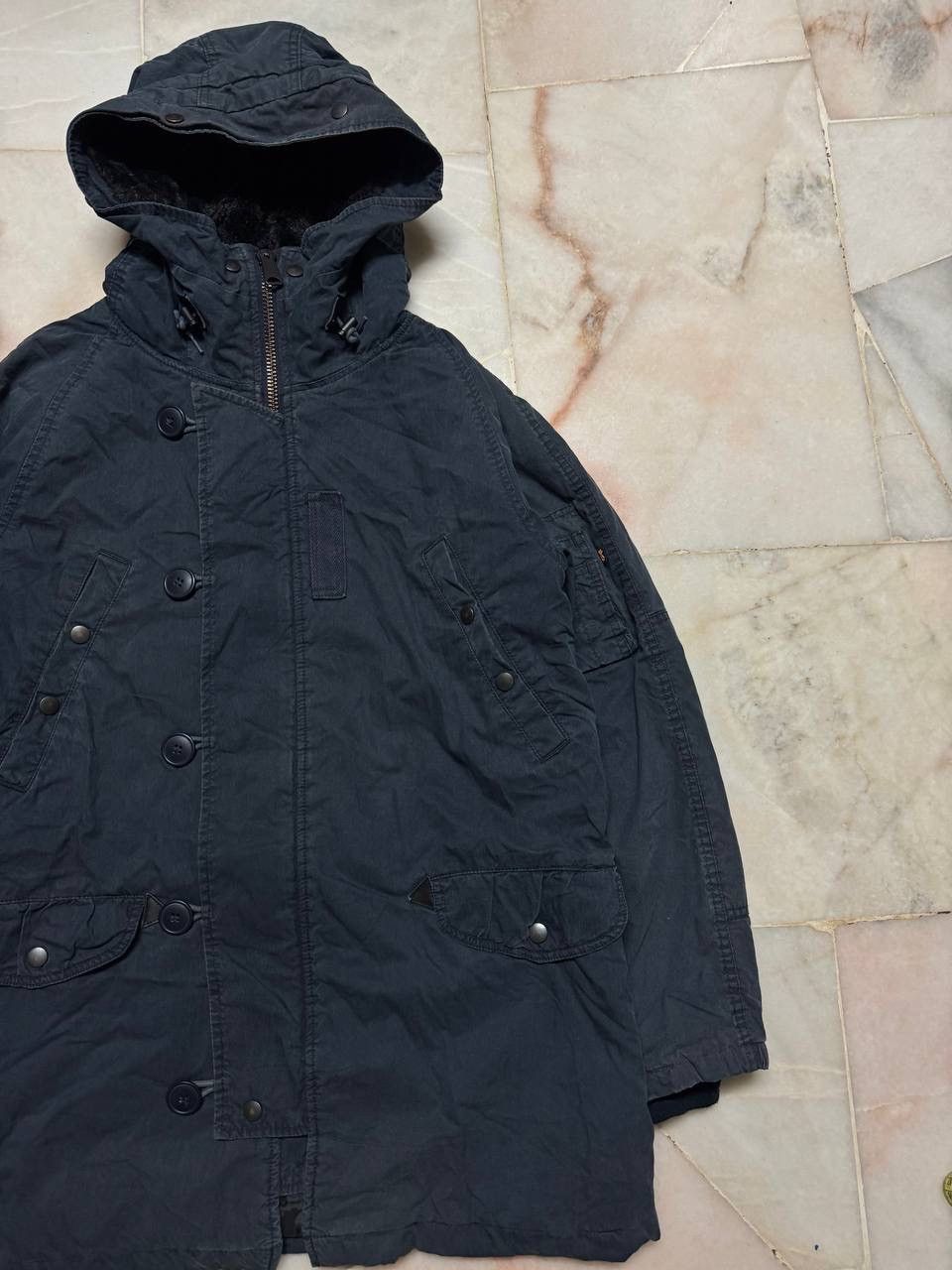 Alpha Industries VINTAGE ALPHA INDUSTRIES INC MILITARY UNIFORM JACKET Size US XL / EU 56 / 4 - 5 Thumbnail