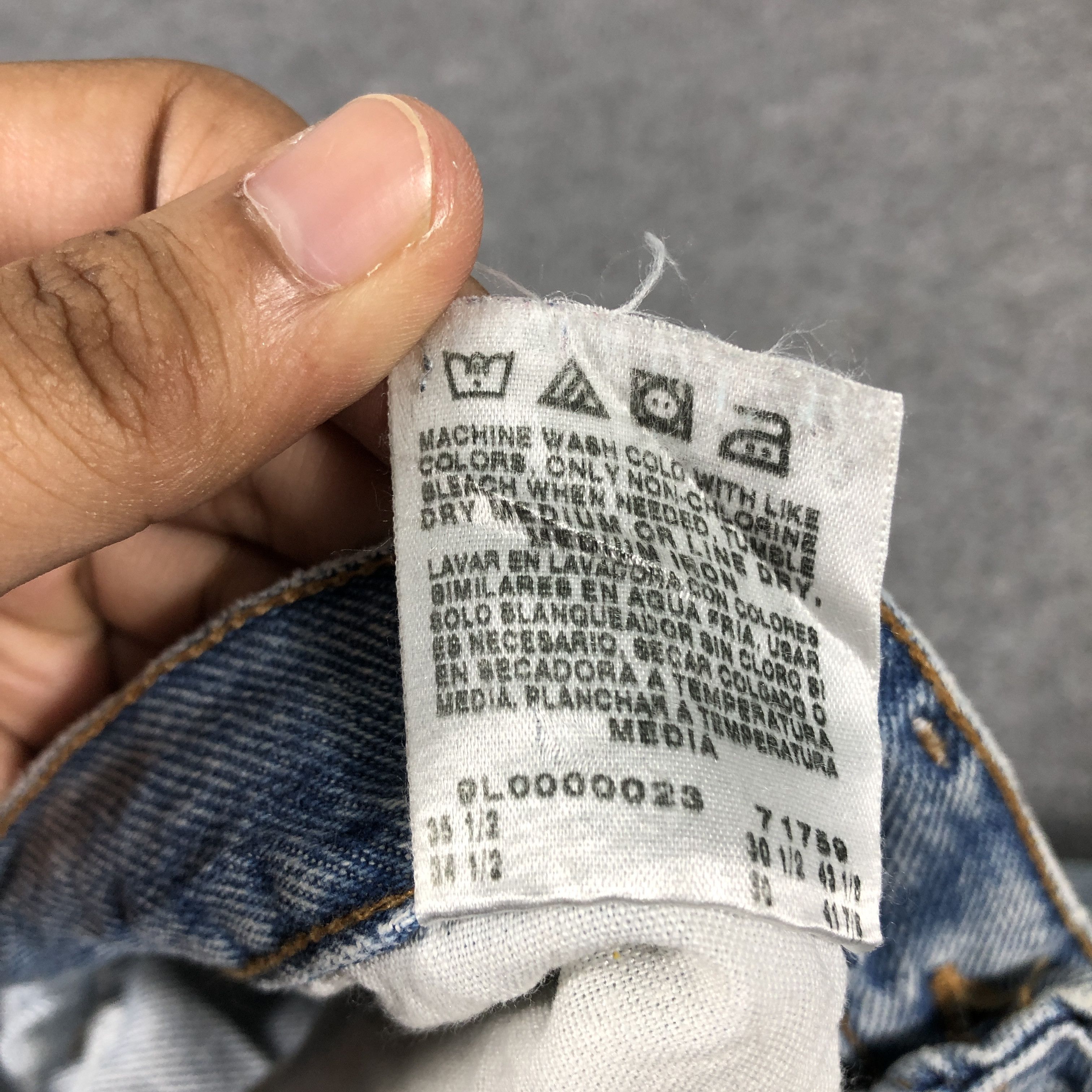 Lee × Vintage Vintage Lee Regular Fit Jeans L836 Size US 34 / EU 50 - 10 Thumbnail