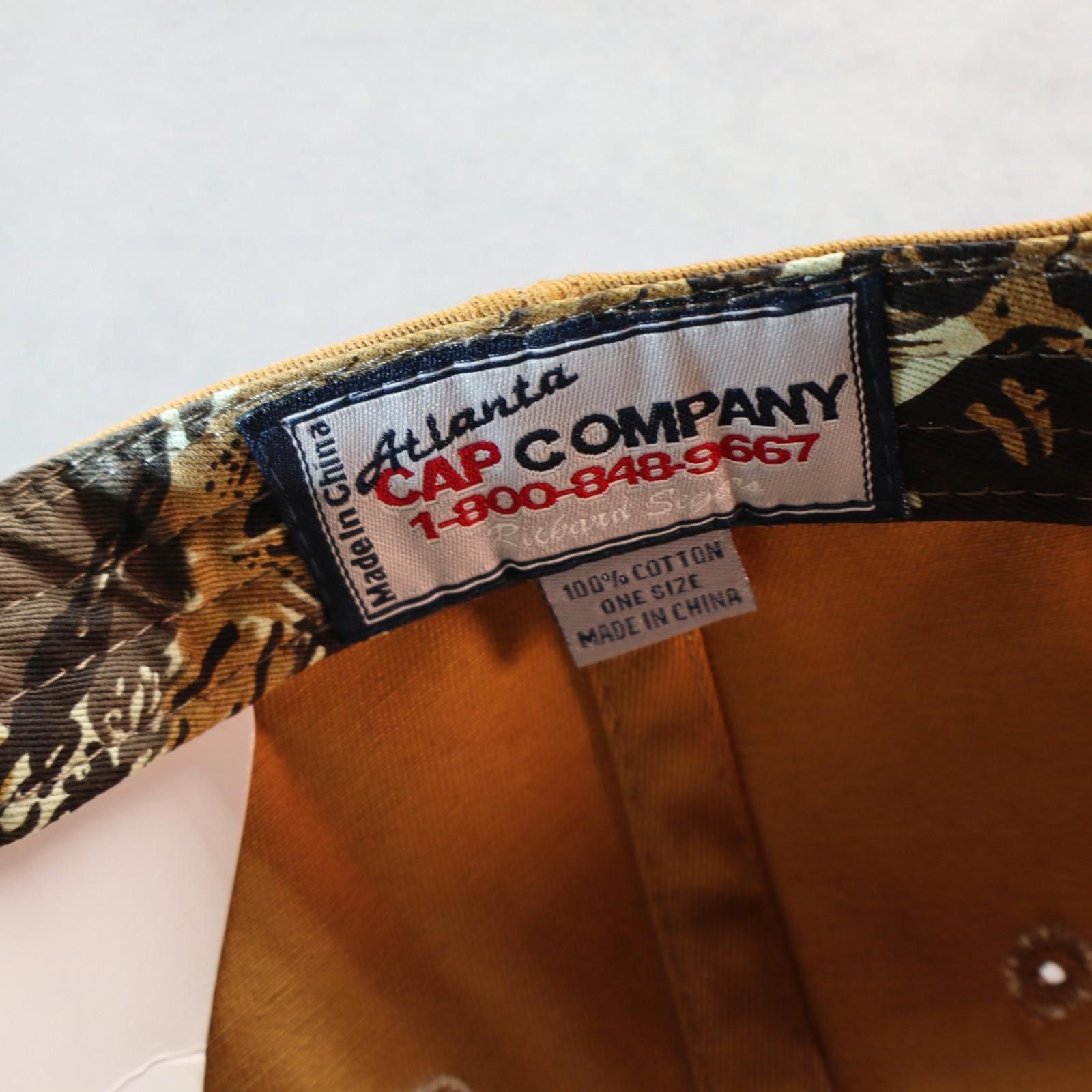 Other Mainline Supply Hat Brown Strap Vtg Camo NWT Embroidered Cap Size ONE SIZE - 6 Thumbnail