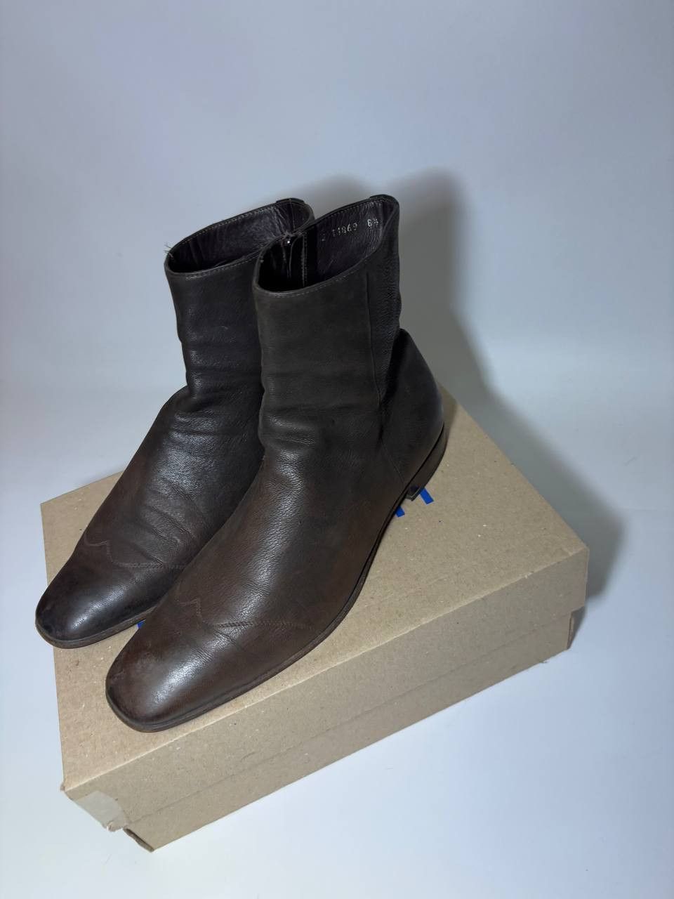 Prada Prada Leather Jodhpur Boots Size US 8.5 / EU 41-42 - 1 Thumbnail