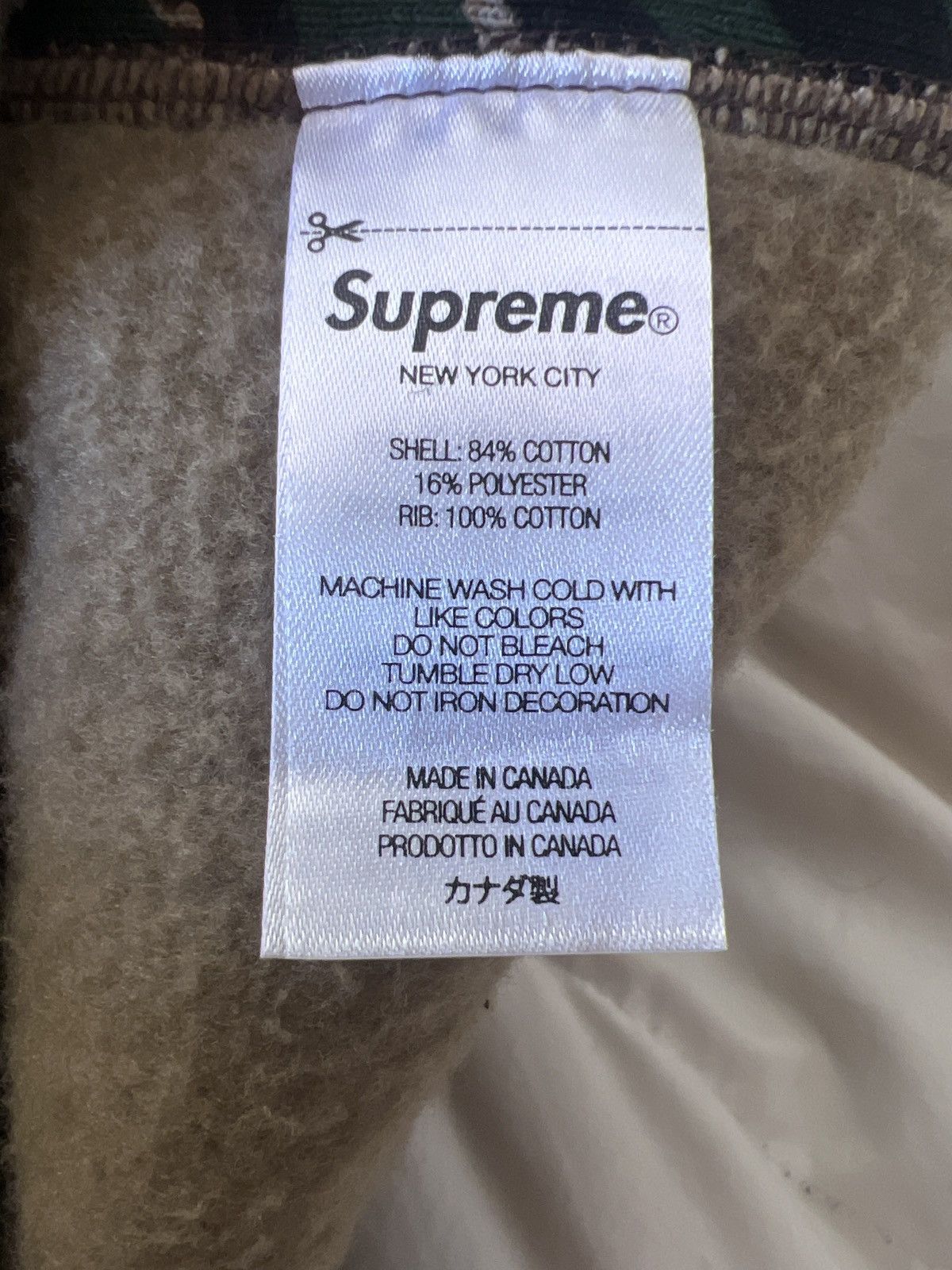 Supreme Supreme Small Box Branch Woodland Camo Size US XL / EU 56 / 4 - 8 Thumbnail
