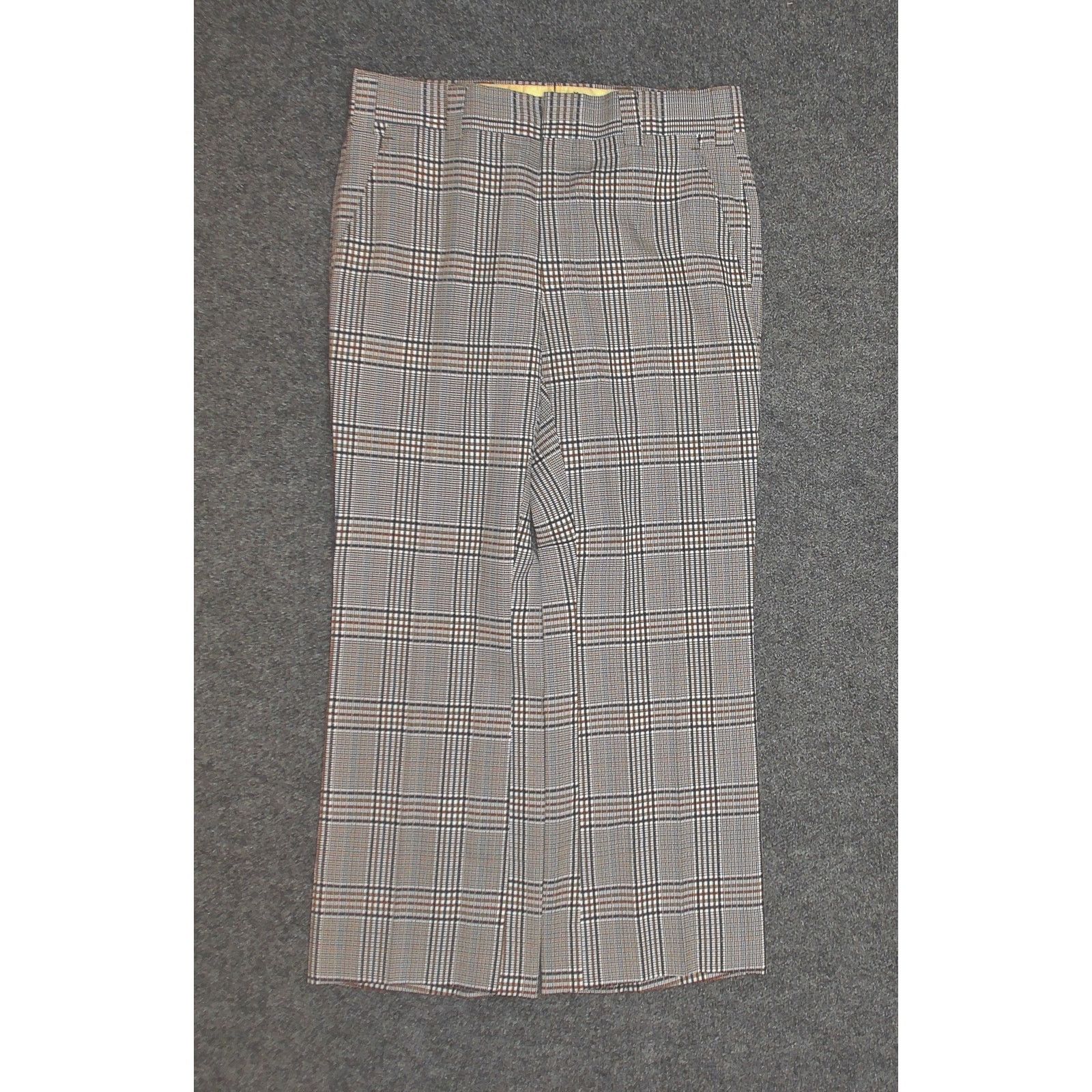 Vintage Vintage 70s Prince of Wales Glen Plaid Trousers Scovill 34 Size US 34 / EU 50 - 3 Thumbnail