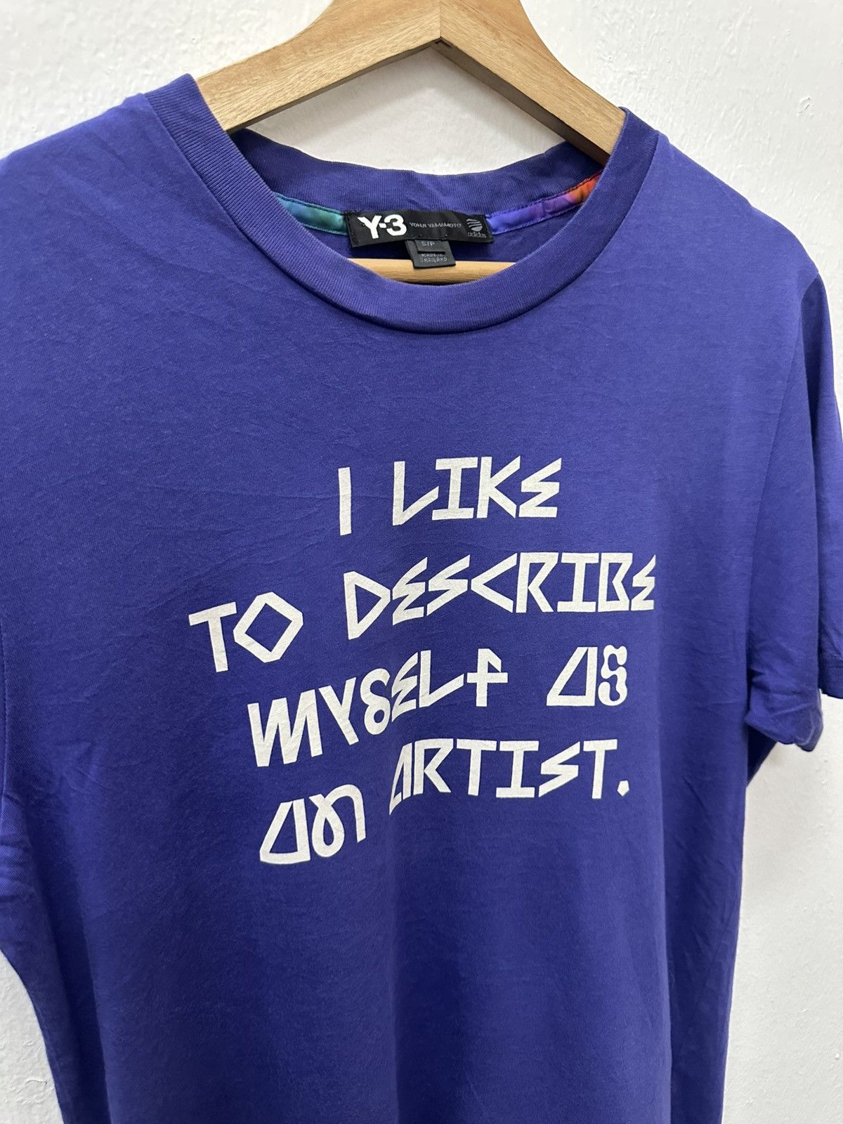 Y-3 AW13 Y-3 Yohji Yamamoto Purple T-shirt Size US M / EU 48-50 / 2 - 6 Thumbnail