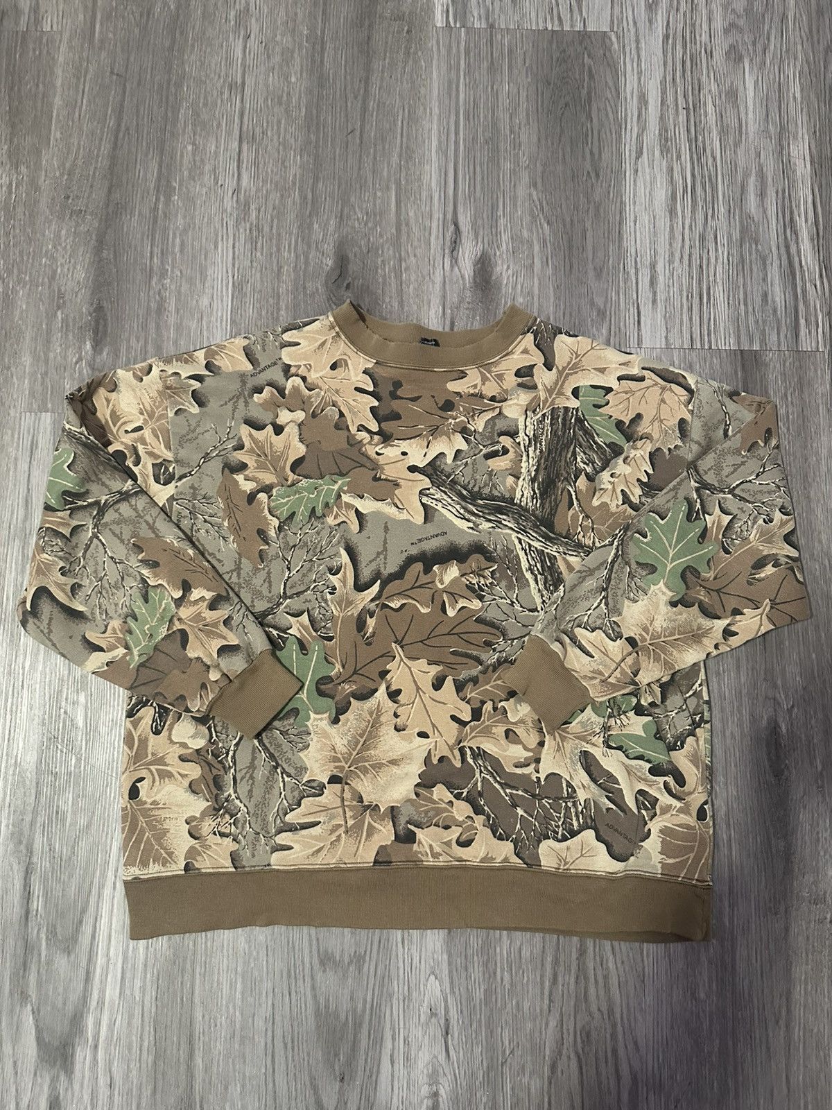 Vintage Vintage camo crewneck Size US L / EU 52-54 / 3 - 1 Thumbnail