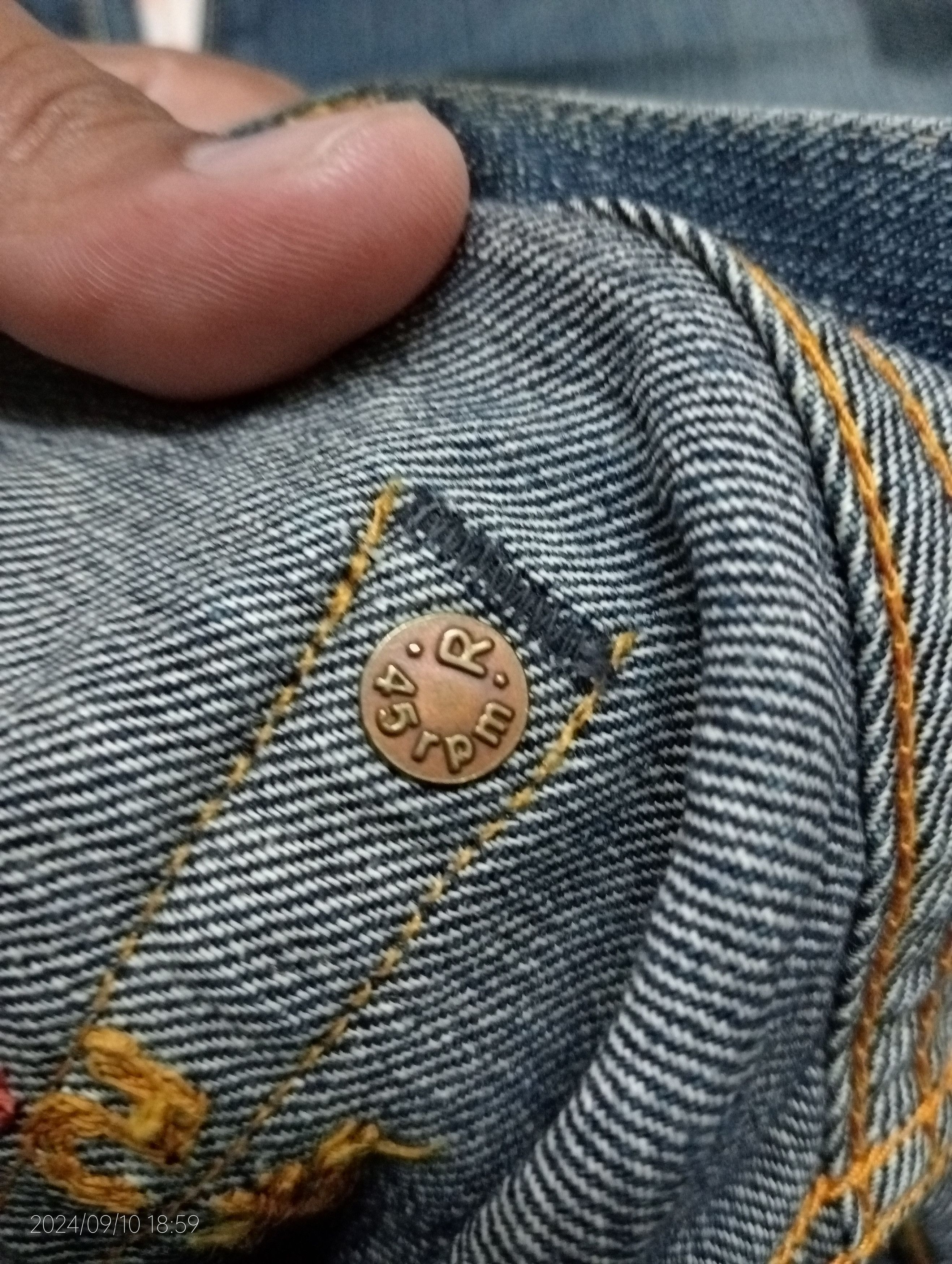 45rpm Vintage 45RPM Jeans Made in Japan Size US 30 / EU 46 - 14 Thumbnail