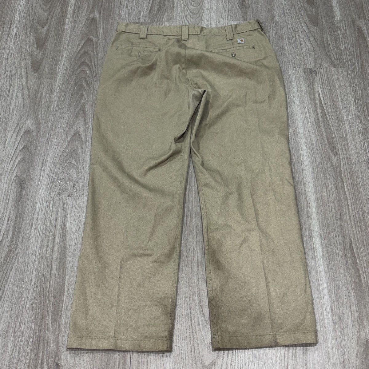 Carhartt Carhartt B290 Twill Work Pants Mens 38x30 Khaki Utility Size US 38 / EU 54 - 1 Thumbnail