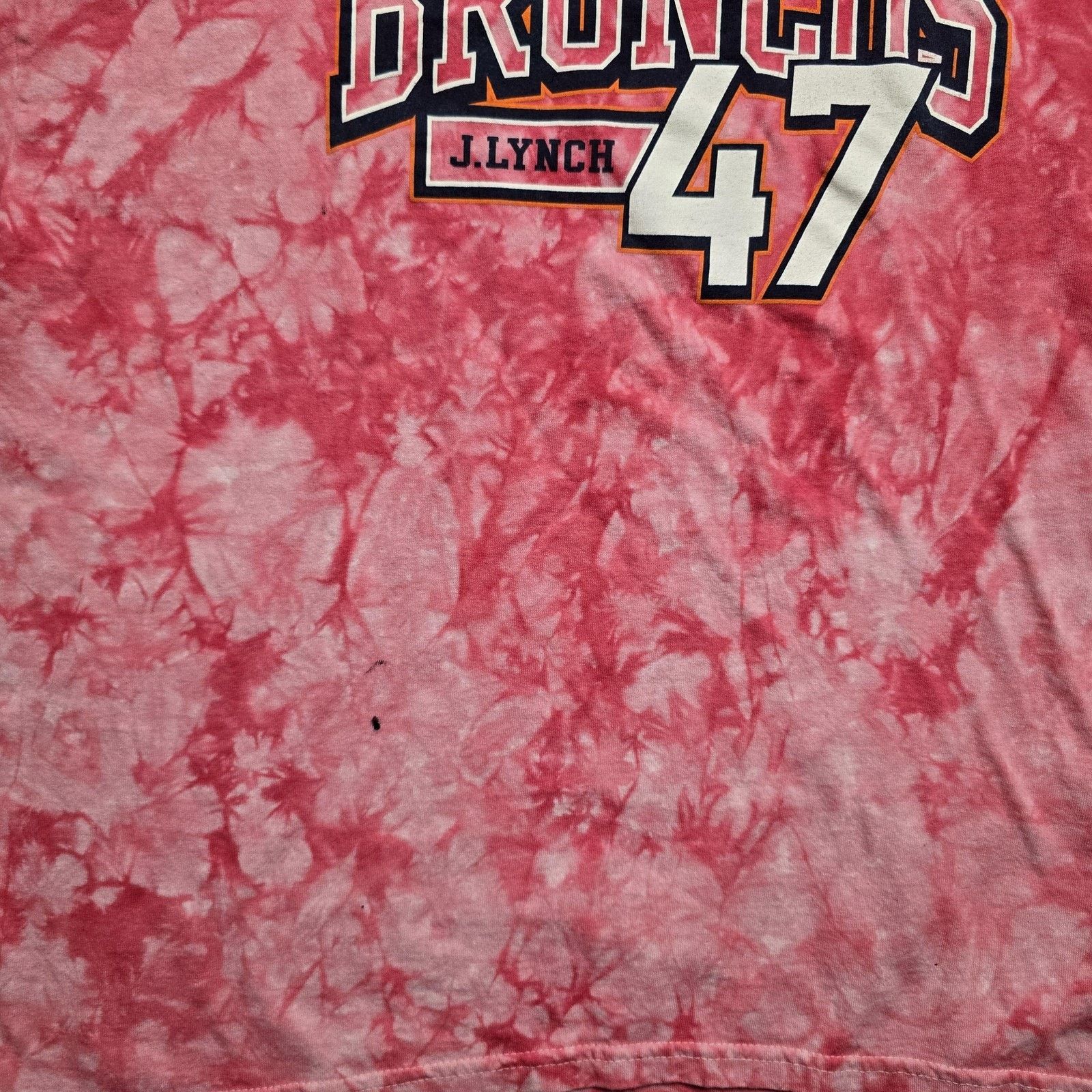 NFL Vintage John Lynch Shirt Denver Broncos Tee XL Tie Dye NFL X Size US XL / EU 56 / 4 - 4 Thumbnail