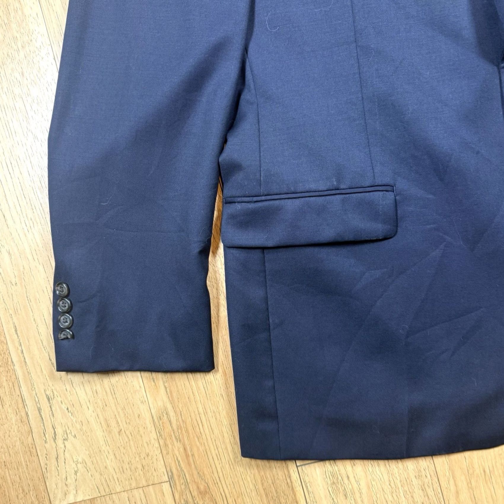 Ralph Lauren Lauren Ralph Lauren Wool Blazer Mens 44R Sport Coat Navy Blue Size 44R - 4 Thumbnail