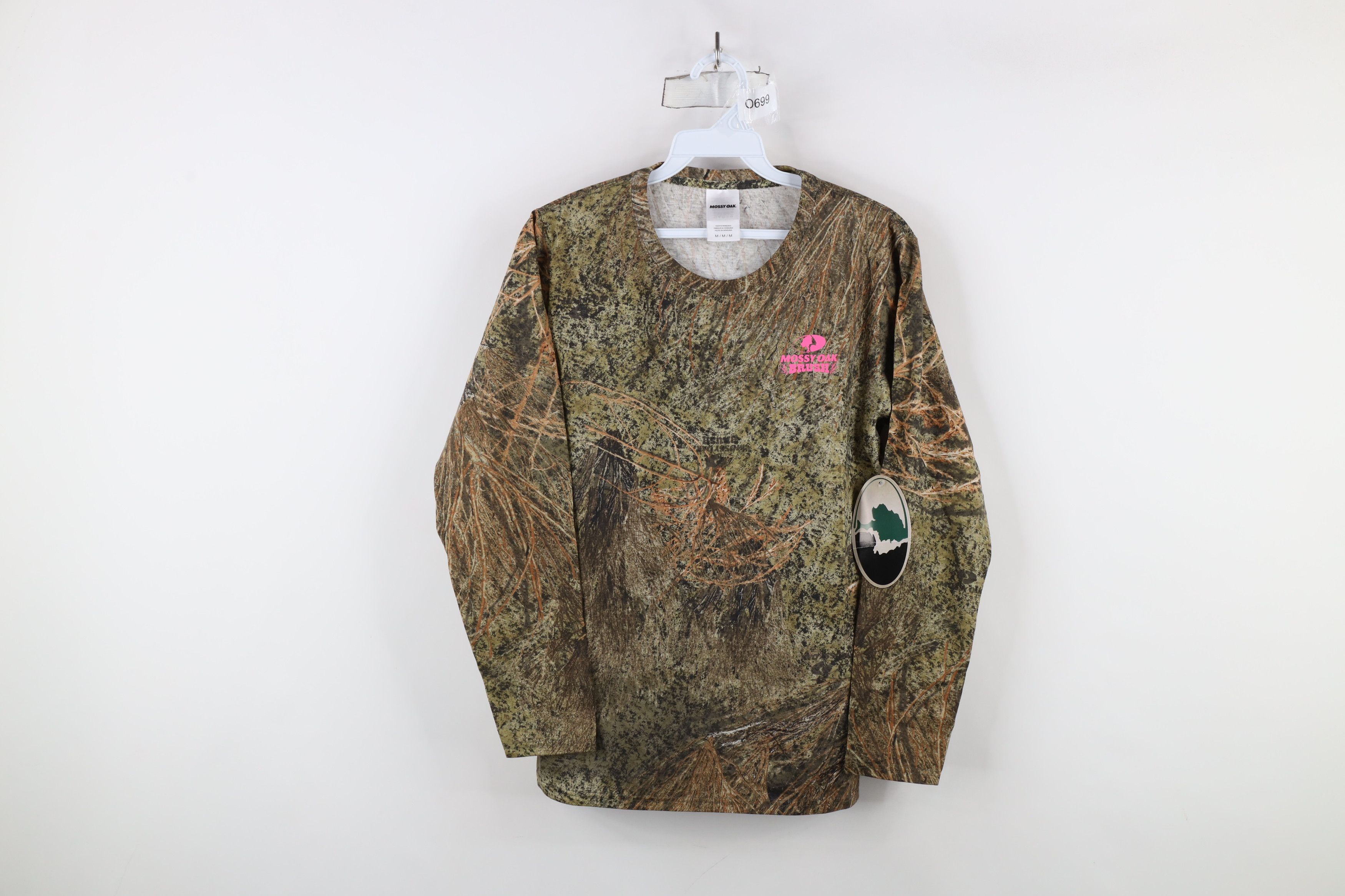 Vintage Deadstock Vintage Y2K Mossy Oak Long Sleeve T-Shirt Size M / US 6-8 / IT 42-44 - 1 Thumbnail