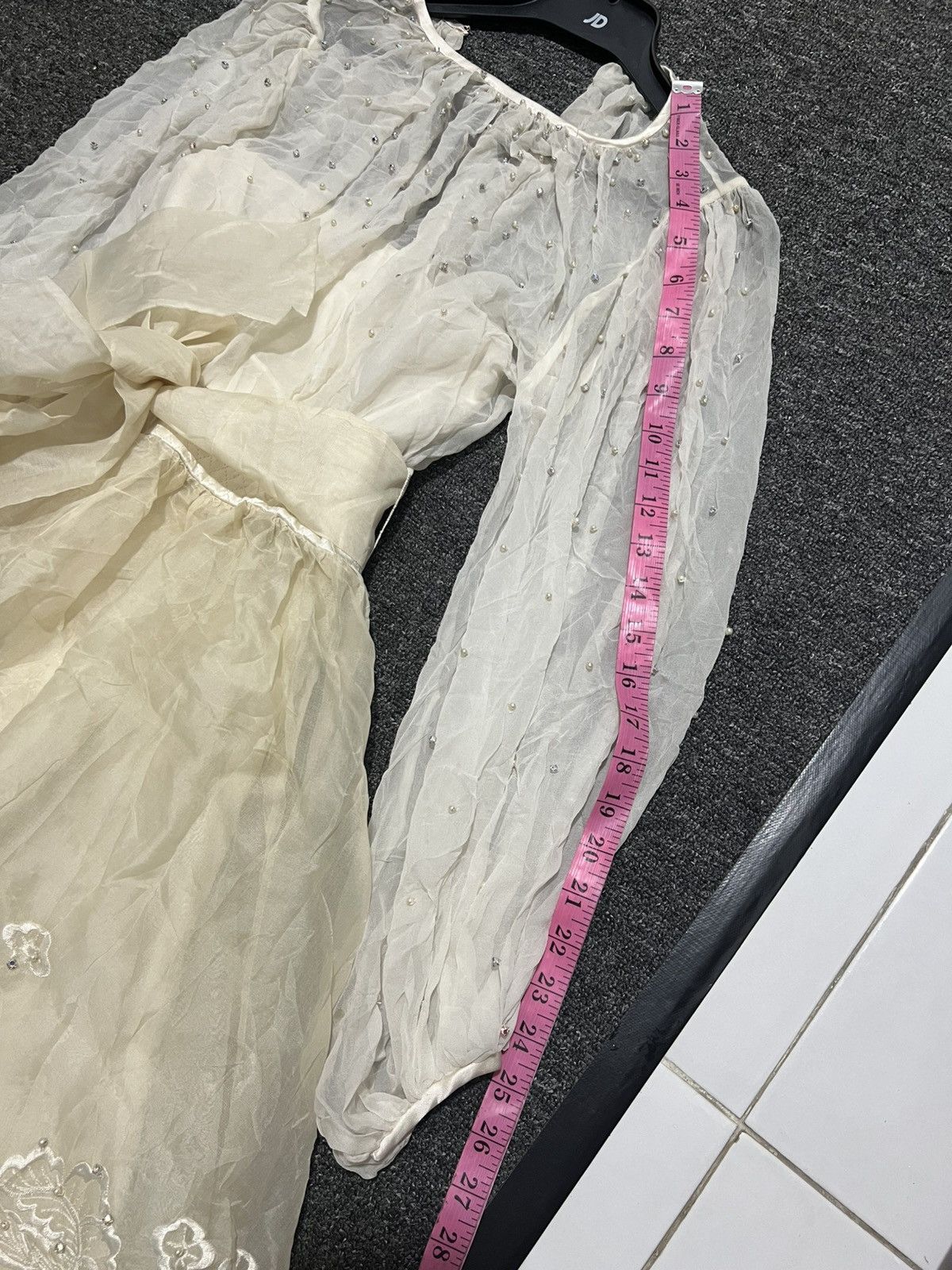 Designer ANDRE KIM Weeding Dress Korean Designer Size S / US 4 / IT 40 - 11 Thumbnail