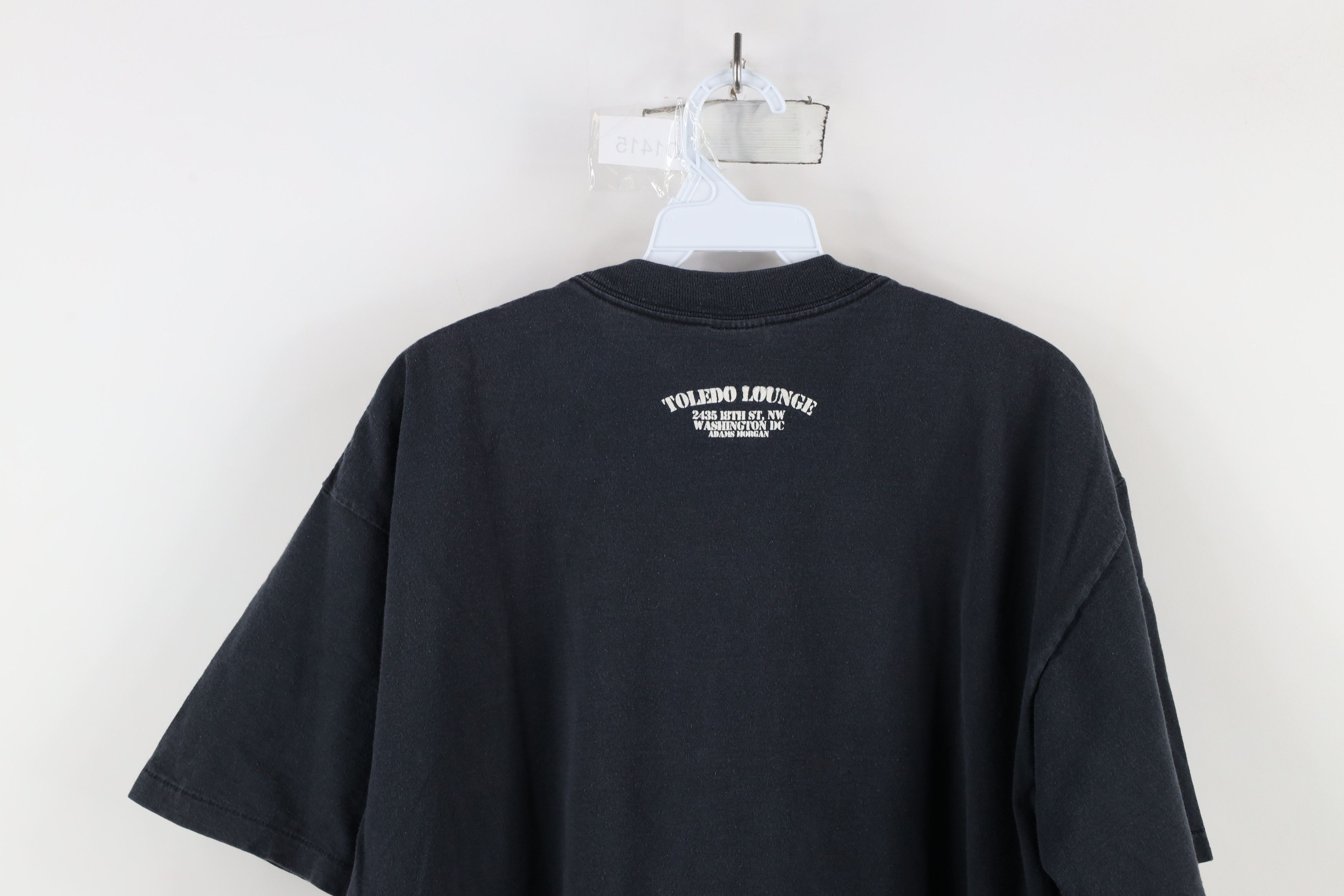 Vintage Vintage 90s Toledo Lounge Washington DC Martini T-Shirt USA Size US XL / EU 56 / 4 - 10 Thumbnail