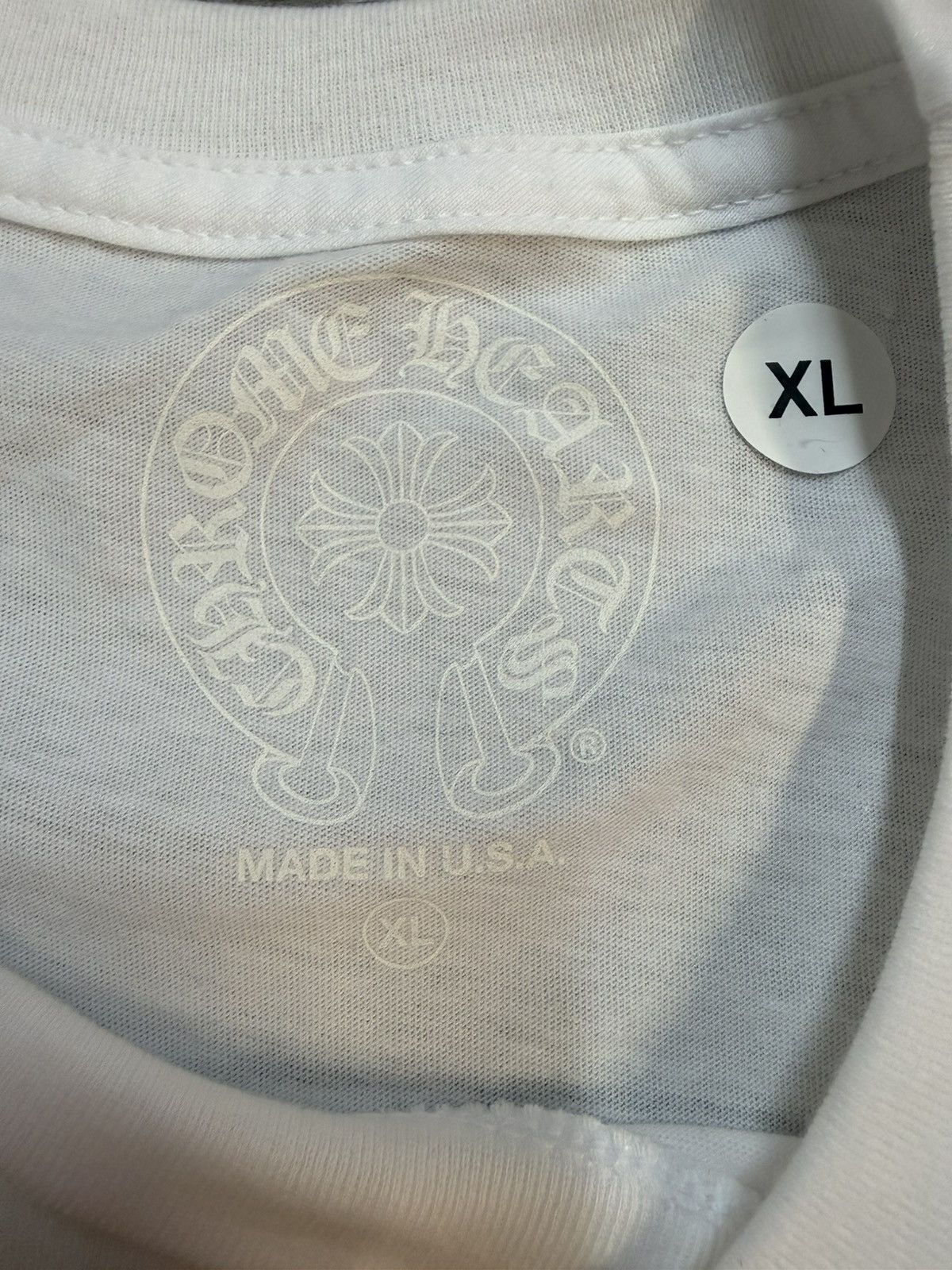 Chrome Hearts Chrome Hearts Scroll Tee Size US XL / EU 56 / 4 - 8 Thumbnail