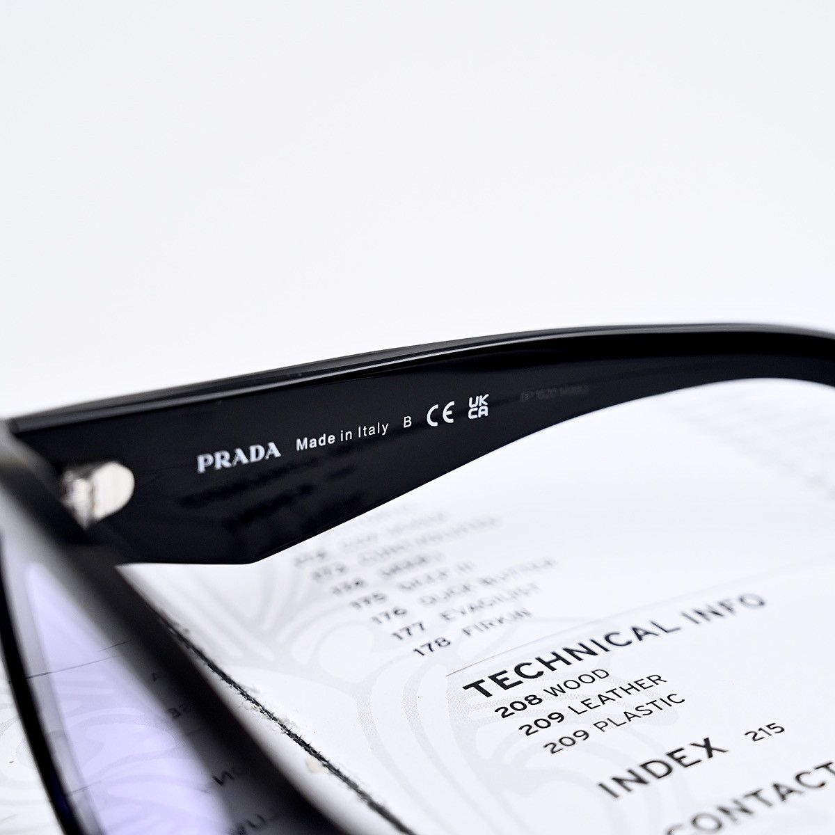 Prada PRADA 0PR B09S SUNGLASSES Size ONE SIZE - 5 Thumbnail
