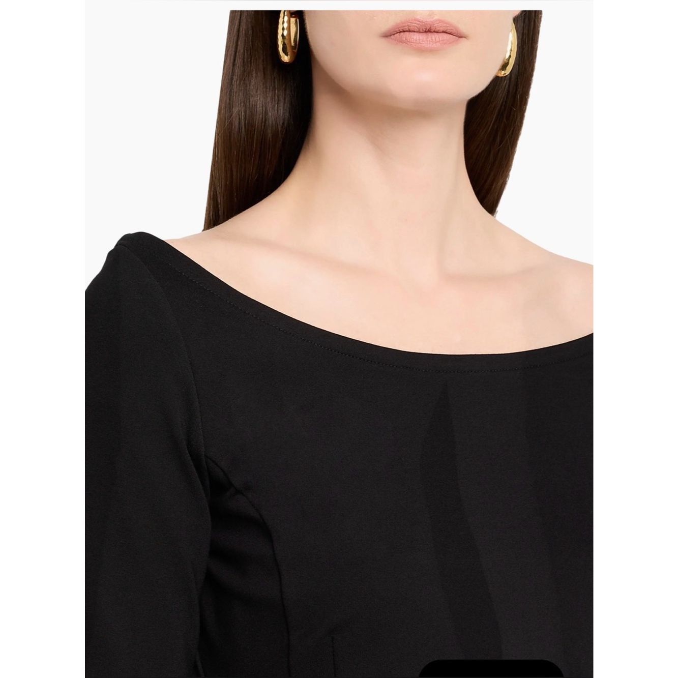 Other Favorite Daughter Cold Shoulder Top NWT Black Size 4 Ponte Size S / US 4 / IT 40 - 9 Thumbnail