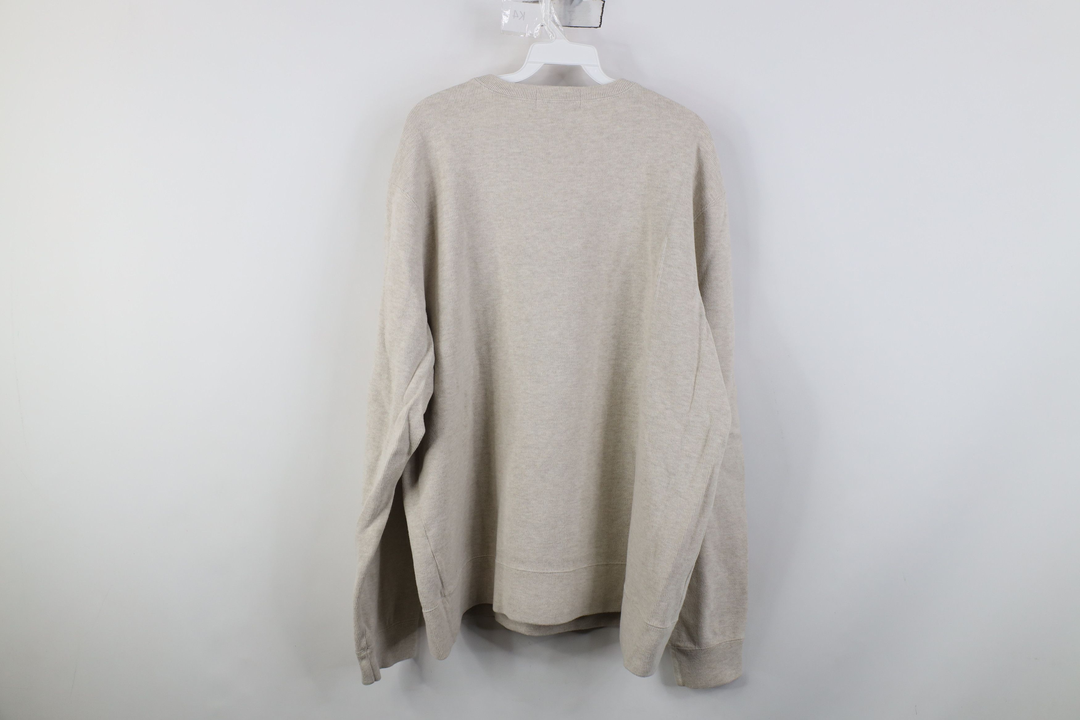 Ralph Lauren Vintage 90s Ralph Lauren Knit V-Neck Sweater Oatmeal Brown Size US XL / EU 56 / 4 - 10 Thumbnail
