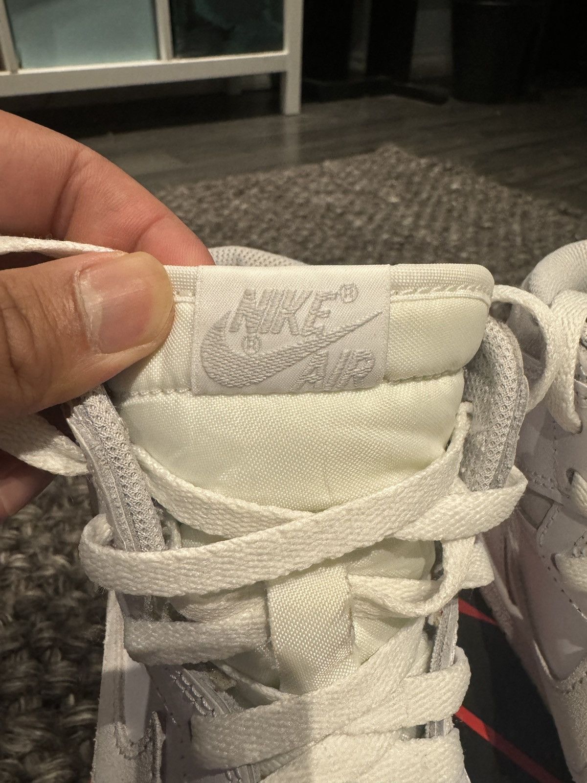 Jordan Brand × Nike AJ 1 85 Hi Neutral Gray Size US 8.5 / EU 41-42 - 5 Thumbnail