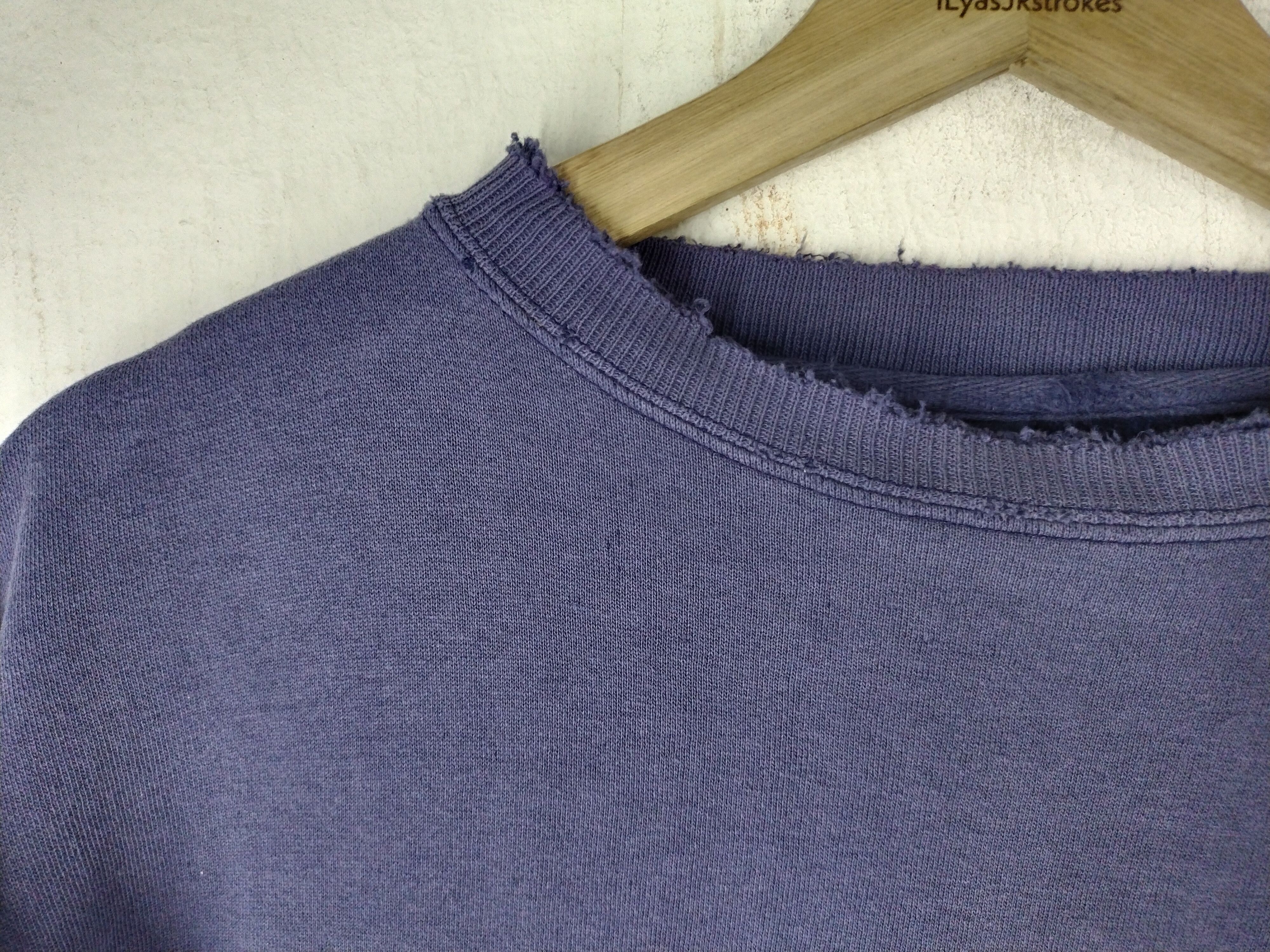 Stussy × Vintage Vintage 90's Stussy Small Logo Embroidery Faded Sweatshirt Size US S / EU 44-46 / 1 - 4 Thumbnail