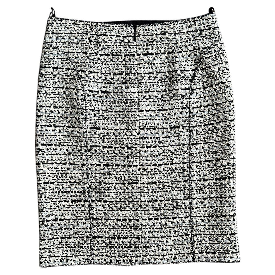 Nina Ricci Nina Ricci Tweed Pattern Knee Length Skirt, FR38/US6/S Size 30" / US 8 / IT 44 - 2 Thumbnail