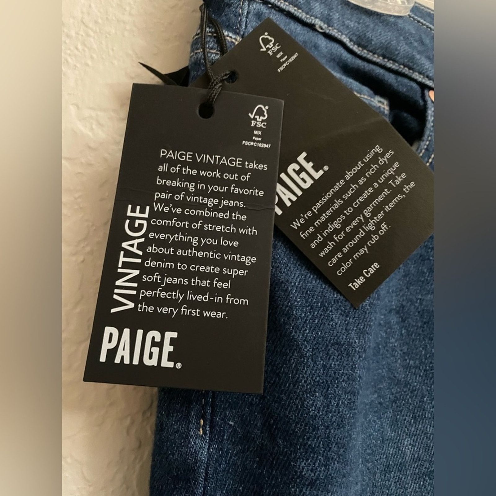 Paige Paige Genevieve Flare Jeans denim Women W32X32L Size 32" / US 10 / IT 46 - 3 Thumbnail