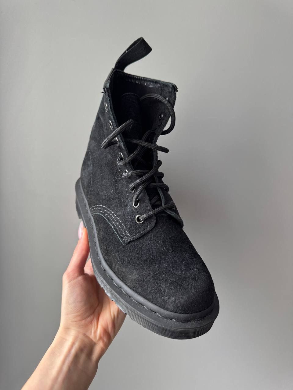 Dr. Martens × Vintage Vintage Dr Martens Suede Leather Boots Like Rick Owens Size US 7 / IT 37 - 3 Thumbnail
