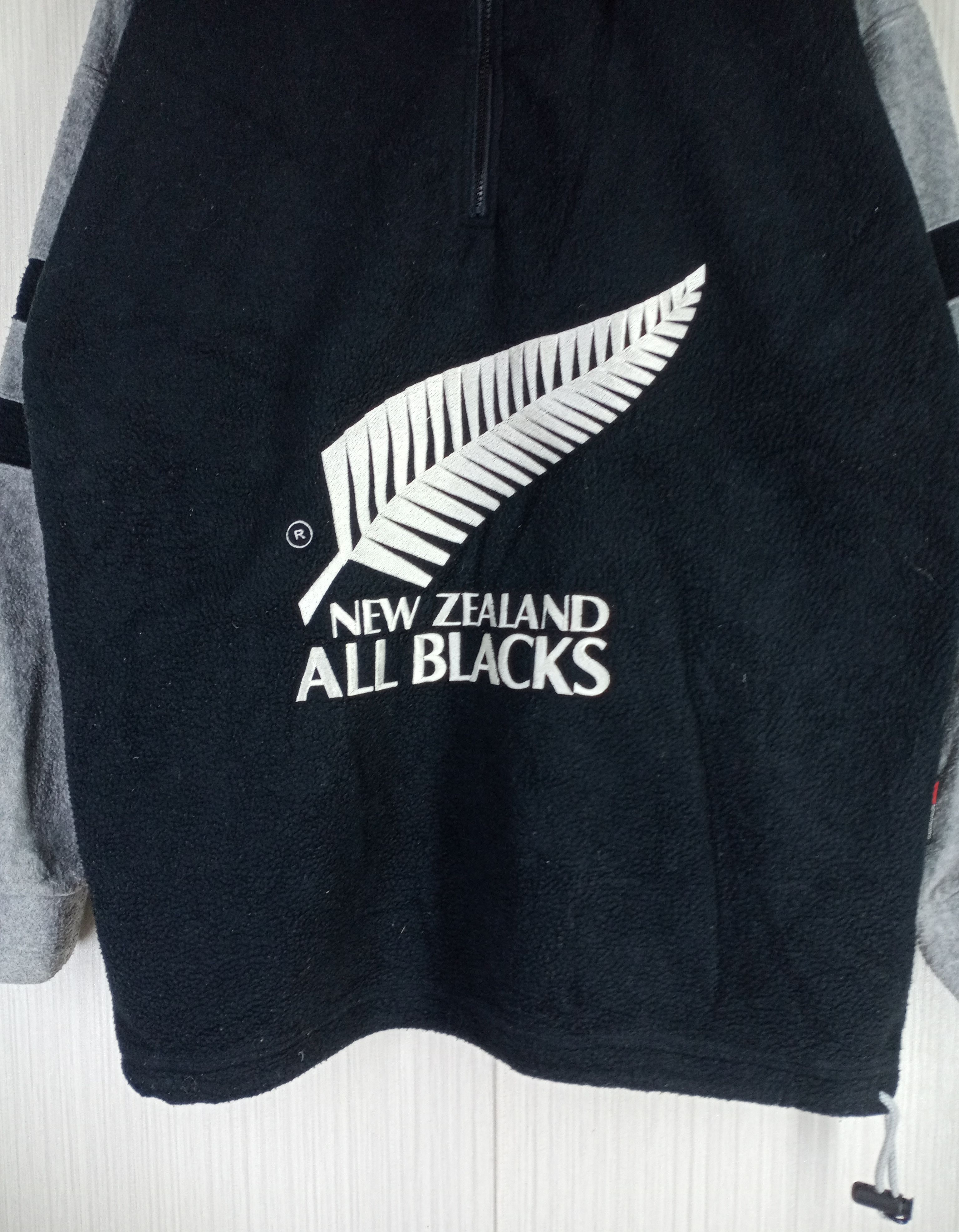 Canterbury of New Zealand Vintage Canterbury Steinlager All Black Half Zipper Fleece Size US M / EU 48-50 / 2 - 4 Thumbnail