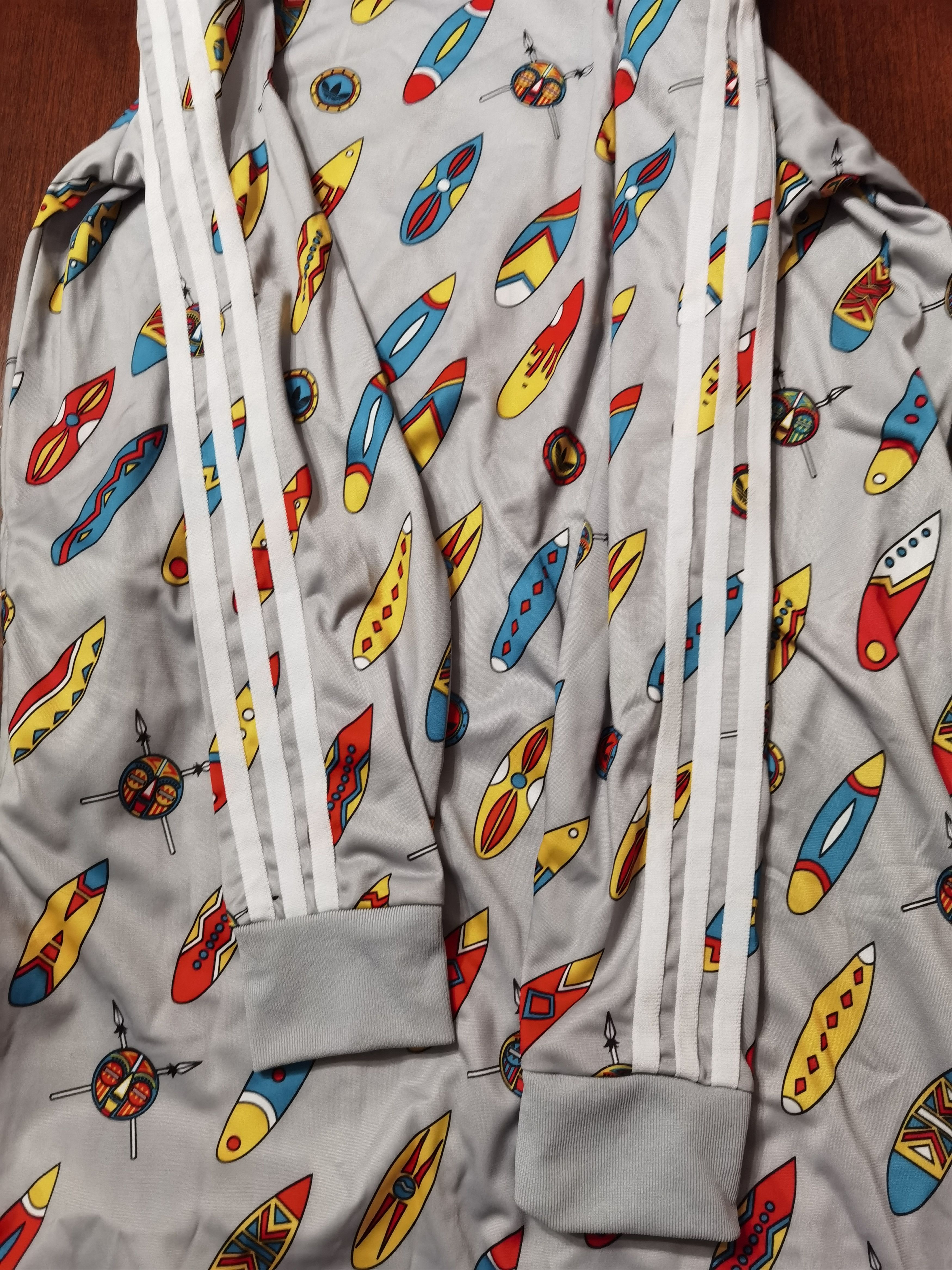 Adidas × Jeremy Scott Adidas Jeremy Scott African Surfboards Dress Jumper M P14055 Size M / US 6-8 / IT 42-44 - 11 Thumbnail