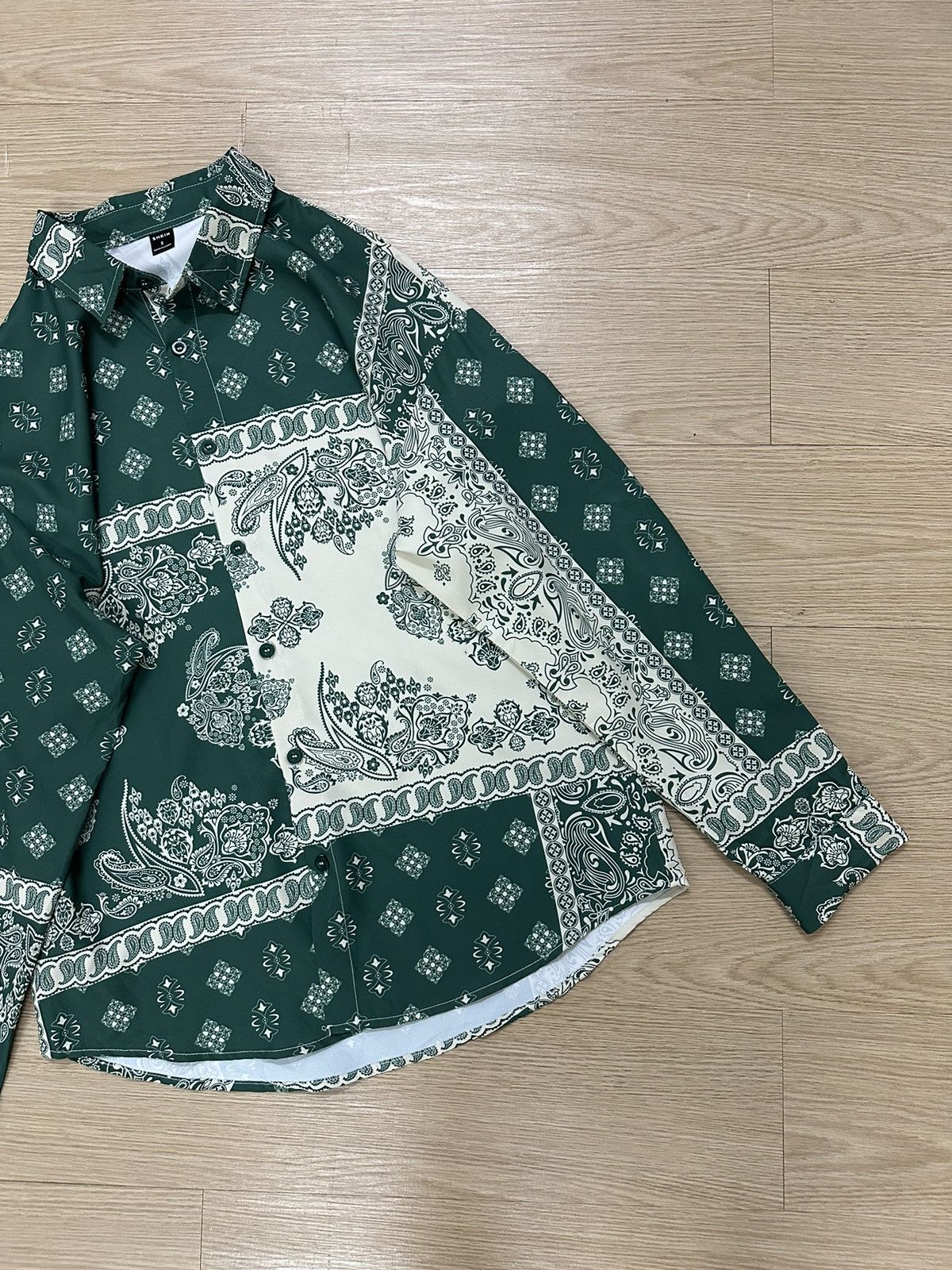 Designer Rare And Beautiful Parody Kapital Bandana/Paisley Silk Shirt Size US S / EU 44-46 / 1 - 6 Thumbnail