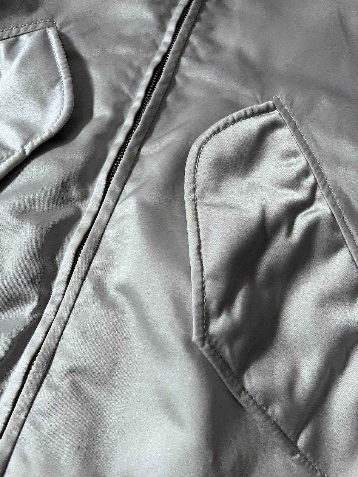 Acne Studios Acne Studios S/S 2017 Mito silver nylon jacket Size US M / EU 48-50 / 2 - 20 Thumbnail