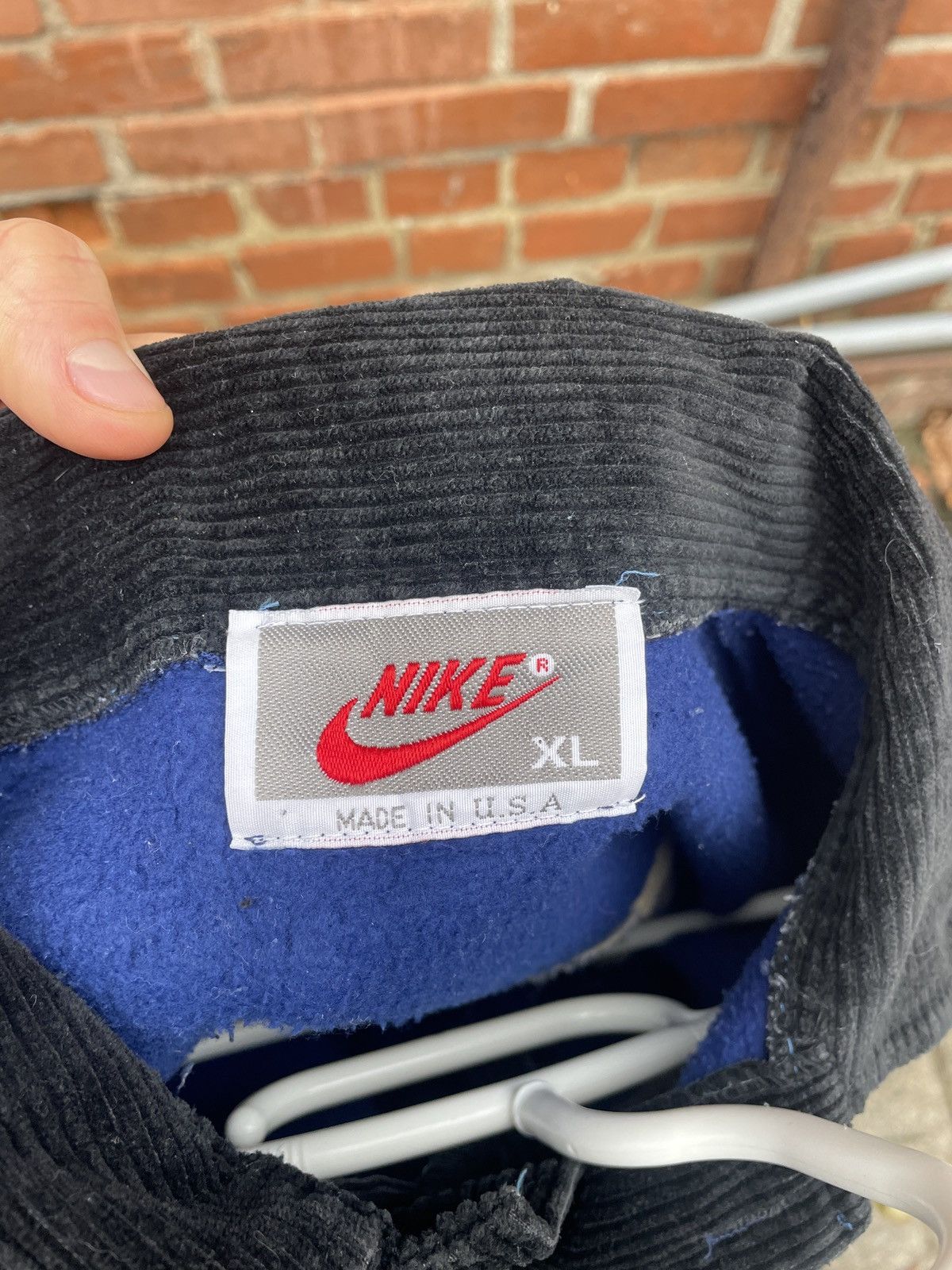 Nike × Vintage Vintage Nike Sport Fleece Big Logo Sweater / Pullover XL Size US XL / EU 56 / 4 - 13 Thumbnail