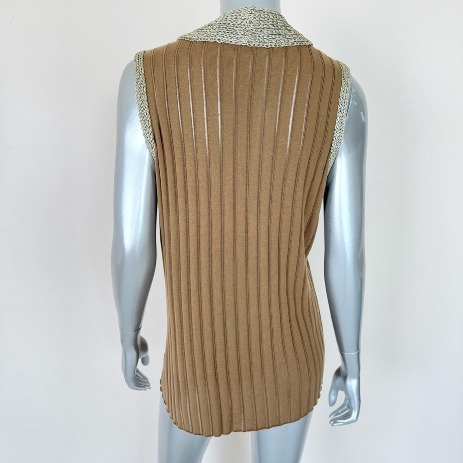Escada ESCADA two piece evening top size L Authentic Retail 850$ Size L / US 10 / IT 46 - 6 Thumbnail